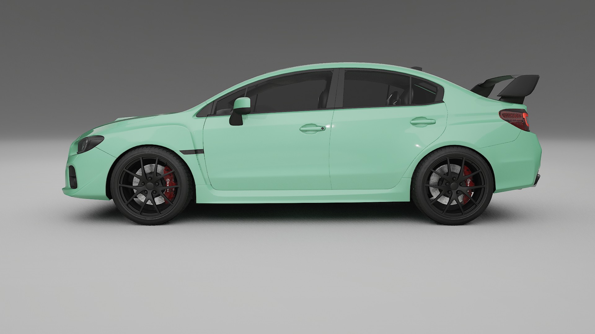 Subaru Impreza WRX Sti VA prefacelift pre LCI Film de Protecție pentru Vopsea TPU | DUSTY PPF cu Schimbare de Culoare – Kit C