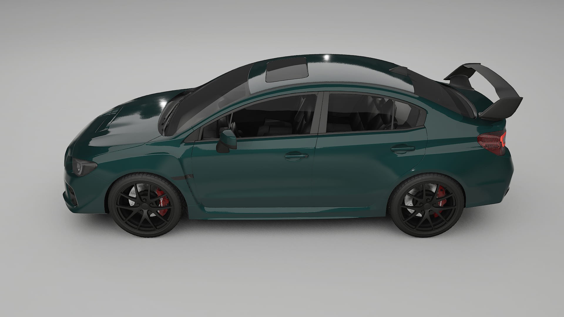 Subaru Impreza WRX Sti VA prefacelift pre LCI Film de Protecție pentru Vopsea TPU | INFERNO PPF cu Schimbare de Culoare – Kit