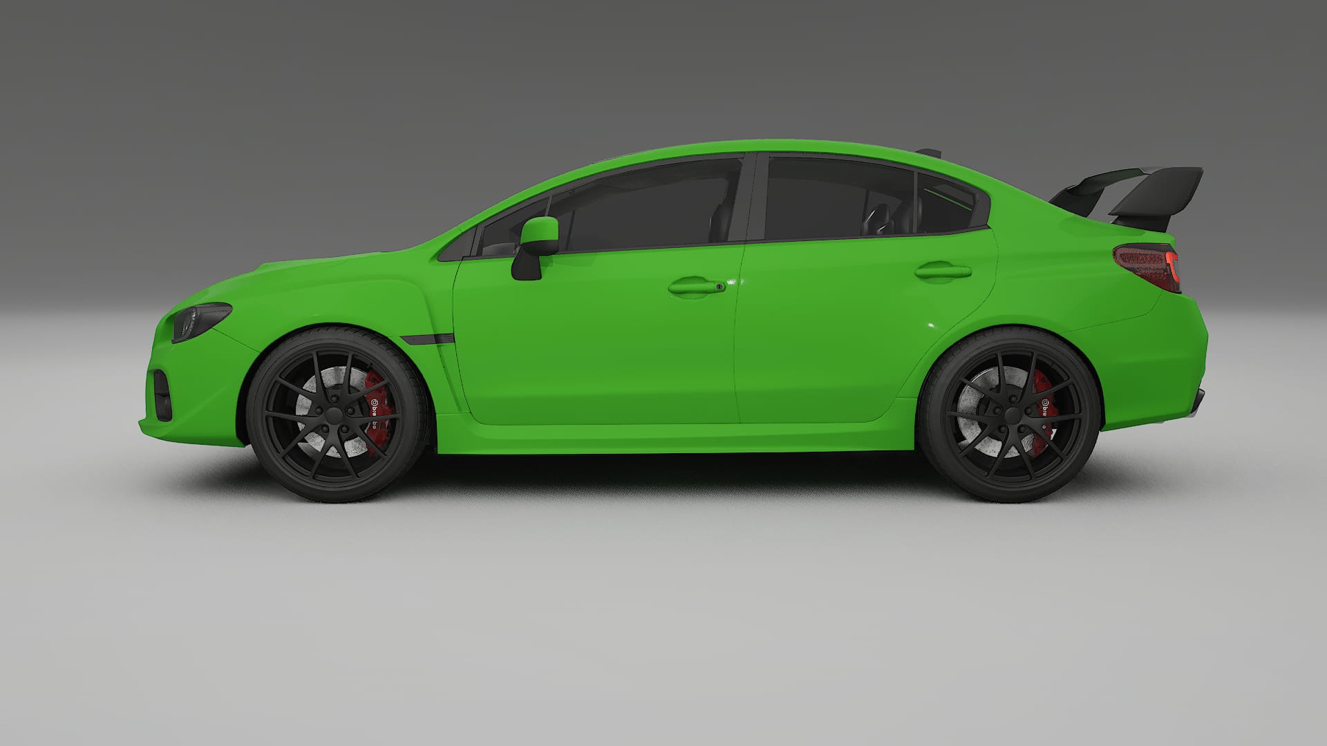 Subaru Impreza WRX Sti VA prefacelift pre LCI Film de Protecție pentru Vopsea TPU | VENOM PPF cu Schimbare de Culoare – Kit C