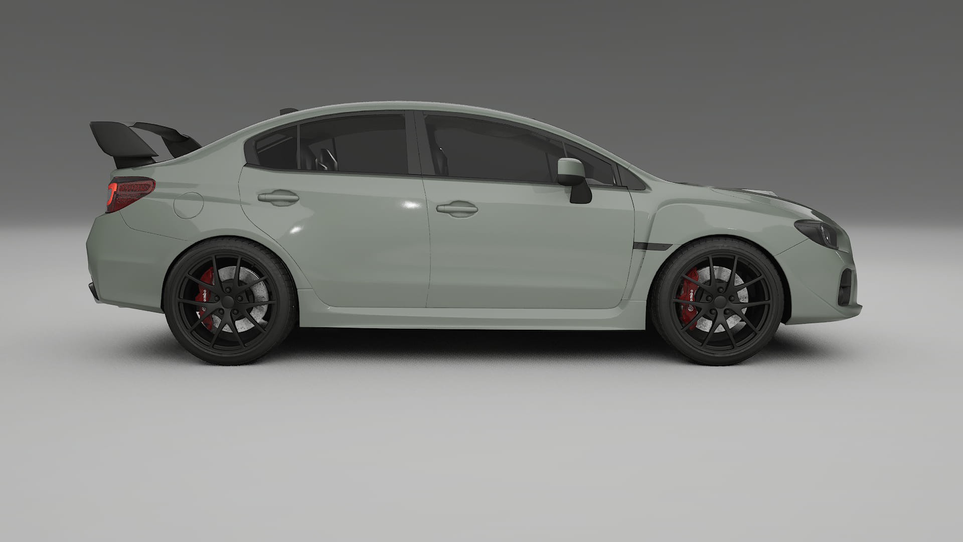 Subaru Impreza WRX Sti VA prefacelift pre LCI Film de Protecție pentru Vopsea TPU | SLATE PPF cu Schimbare de Culoare – Kit C