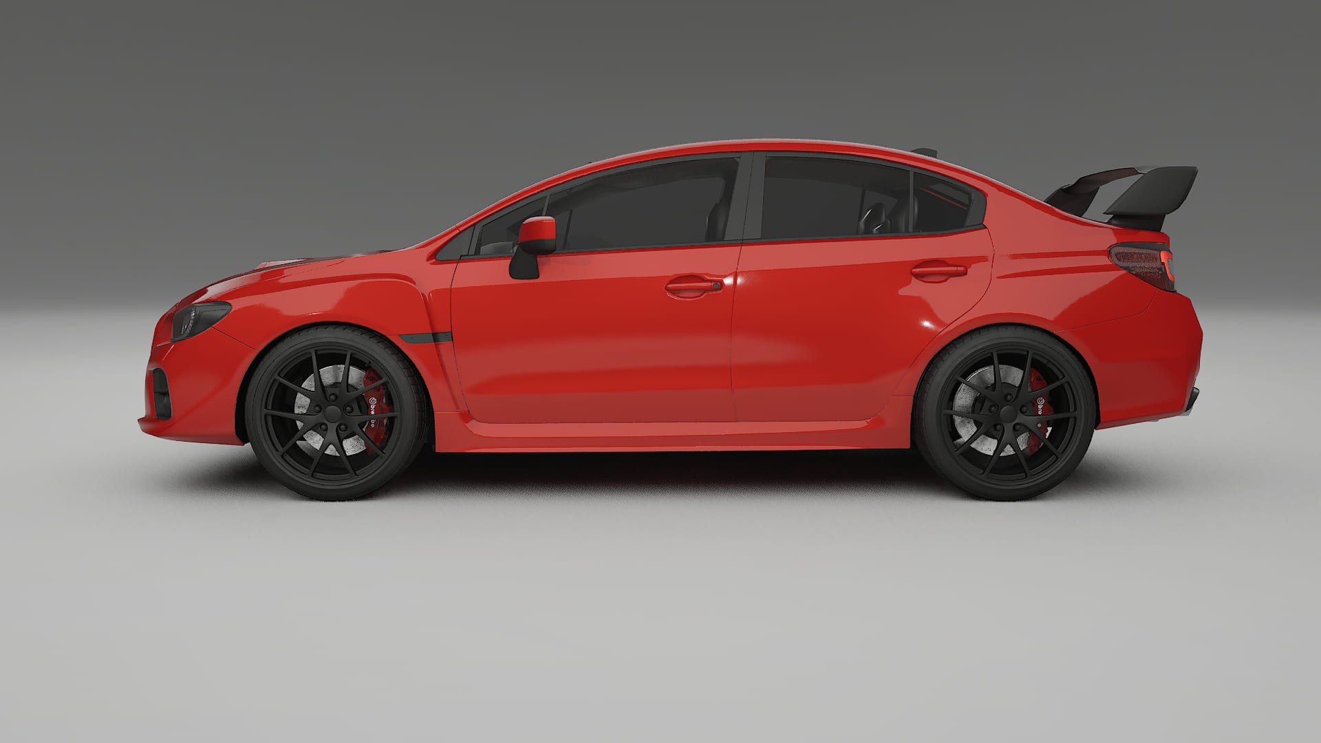 Subaru Impreza WRX Sti VA prefacelift pre LCI Film de Protecție pentru Vopsea TPU | BLAZE PPF cu Schimbare de Culoare – Kit C