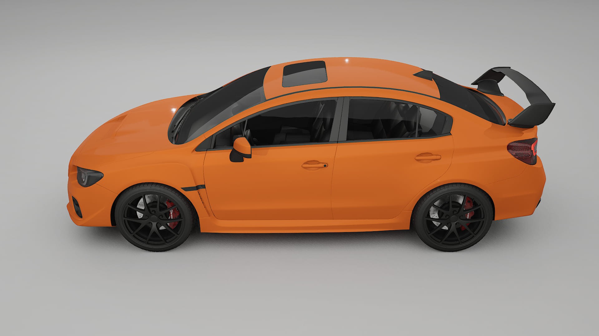 Subaru Impreza WRX Sti VA prefacelift pre LCI Film de Protecție pentru Vopsea TPU | ROCKET PPF cu Schimbare de Culoare – Kit 