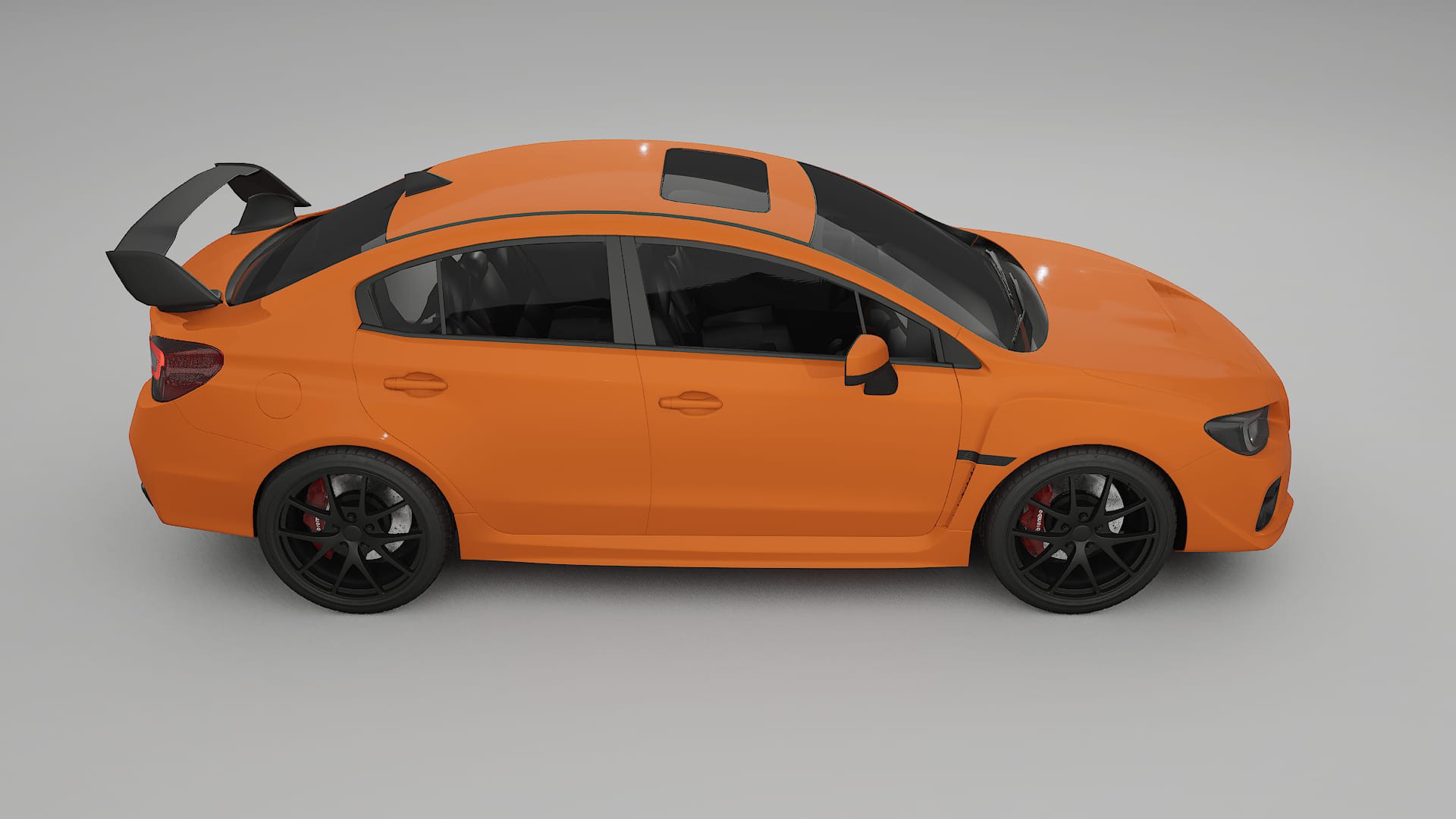 Subaru Impreza WRX Sti VA prefacelift pre LCI Film de Protecție pentru Vopsea TPU | ROCKET PPF cu Schimbare de Culoare – Kit 