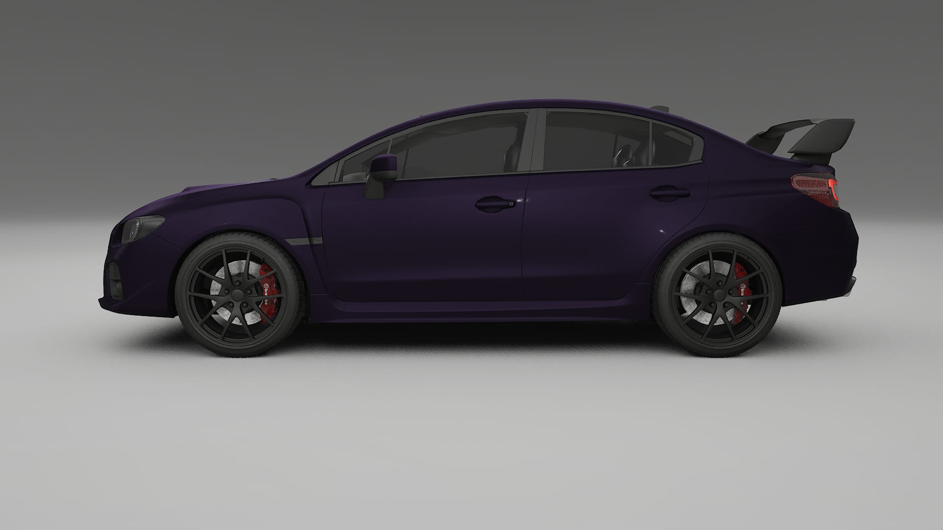 Subaru Impreza WRX Sti VA prefacelift pre LCI Film de Protecție pentru Vopsea TPU | VIOLET PPF cu Schimbare de Culoare – Kit 