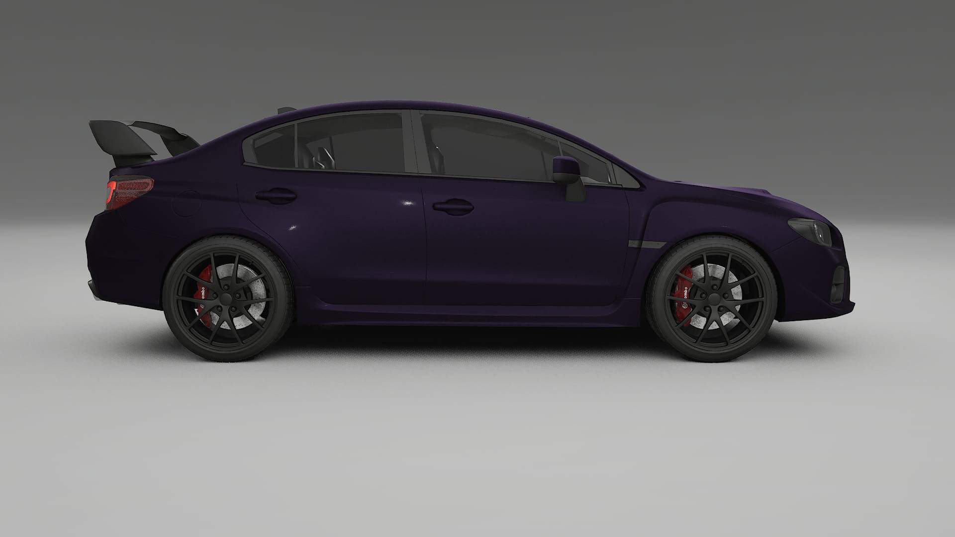 Subaru Impreza WRX Sti VA prefacelift pre LCI Film de Protecție pentru Vopsea TPU | VIOLET PPF cu Schimbare de Culoare – Kit 