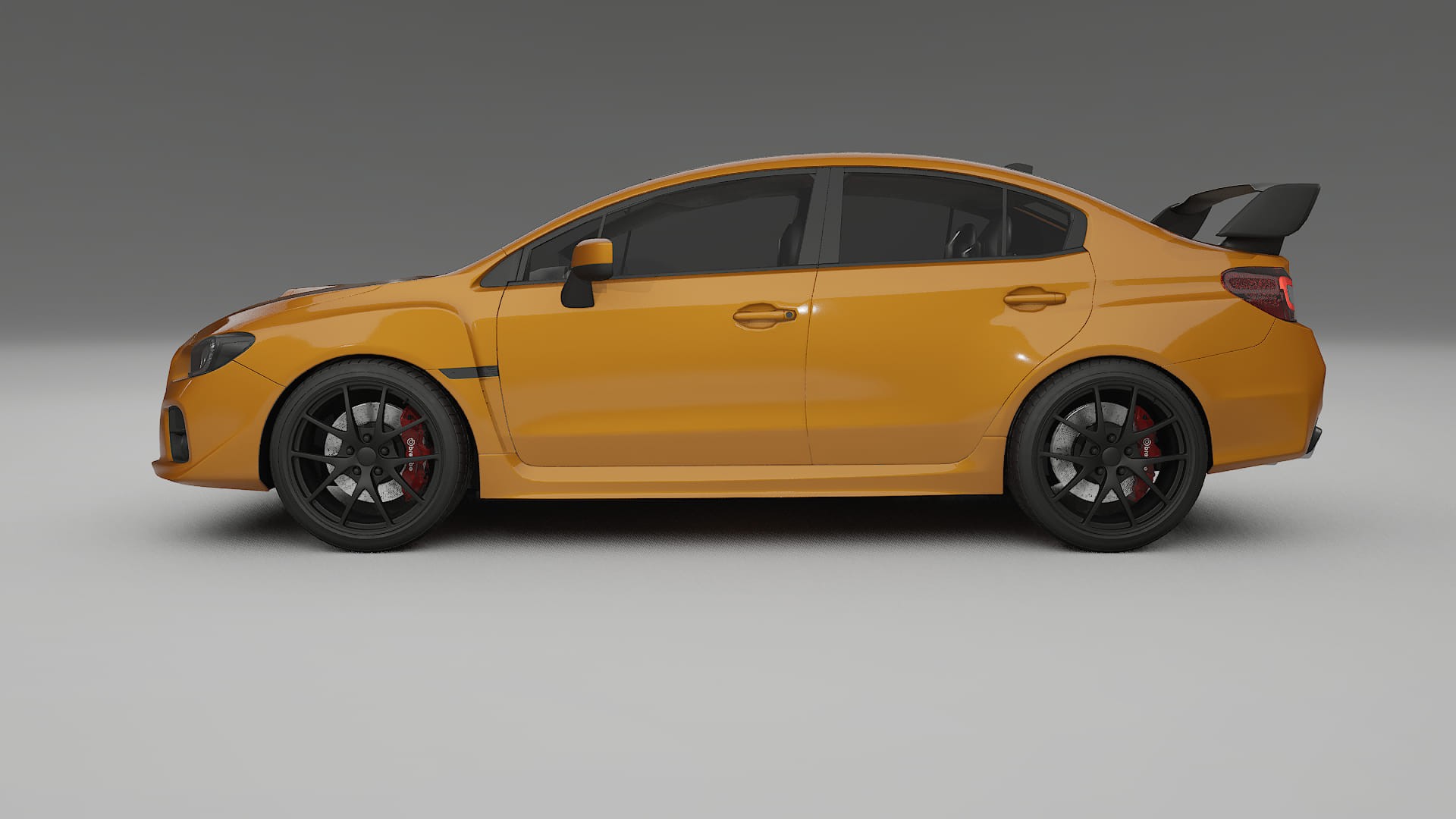 Subaru Impreza WRX Sti VA prefacelift pre LCI Film de Protecție pentru Vopsea TPU | DAISY PPF cu Schimbare de Culoare – Kit C