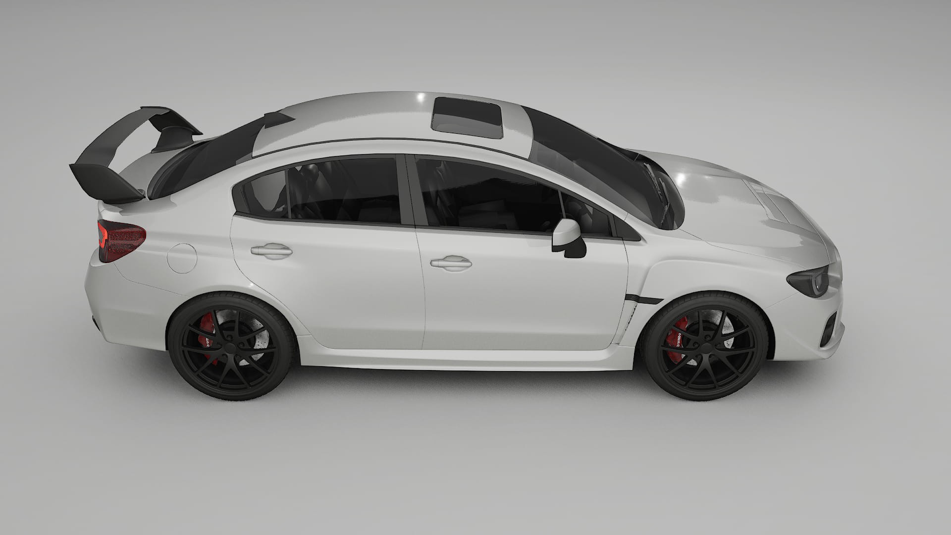 Subaru Impreza WRX Sti VA prefacelift pre LCI Film de Protecție pentru Vopsea TPU | PEARL PPF cu Schimbare de Culoare – Kit C