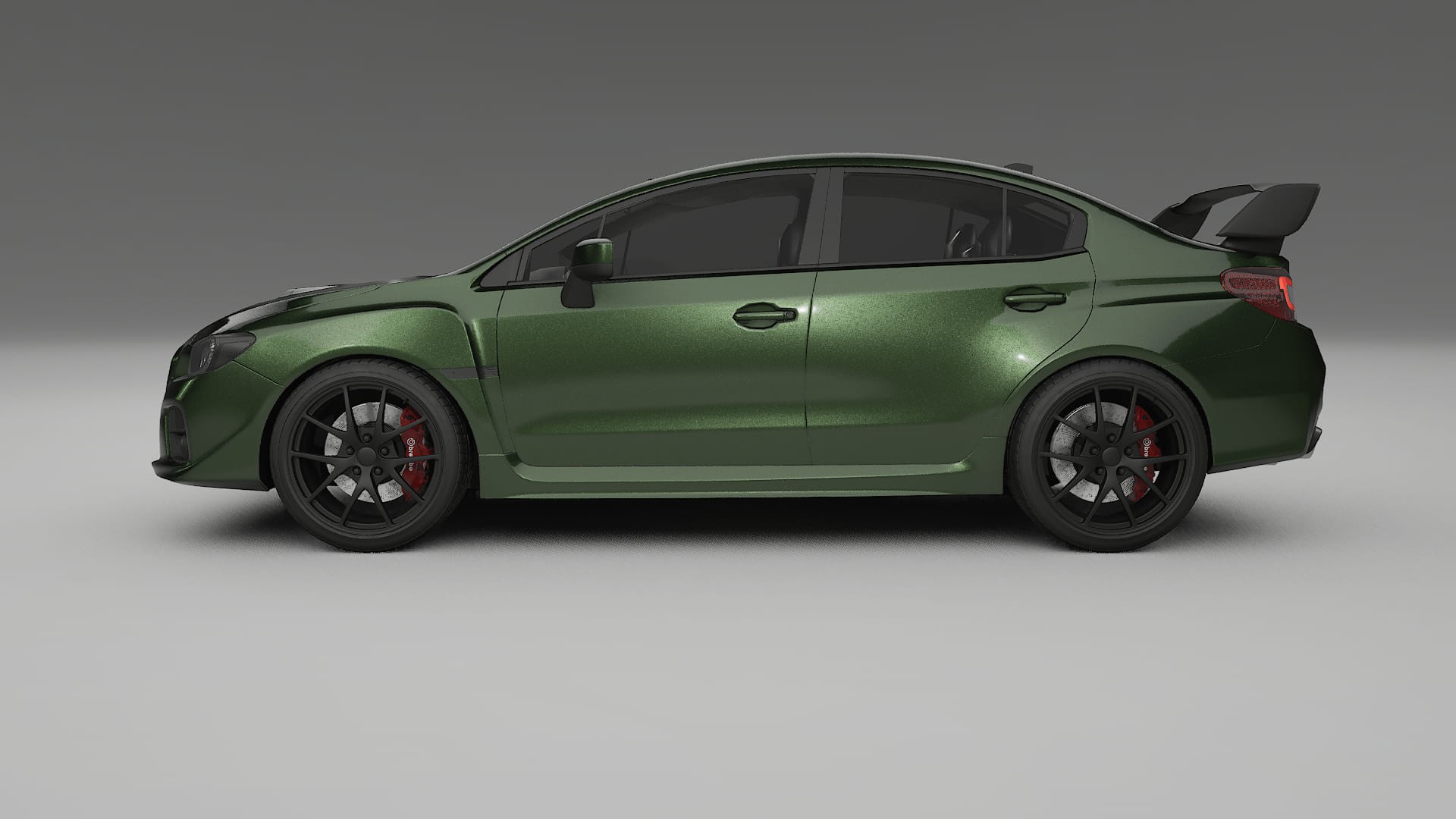 Subaru Impreza WRX Sti VA prefacelift pre LCI Film de Protecție pentru Vopsea TPU | LAGOON PPF cu Schimbare de Culoare – Kit 