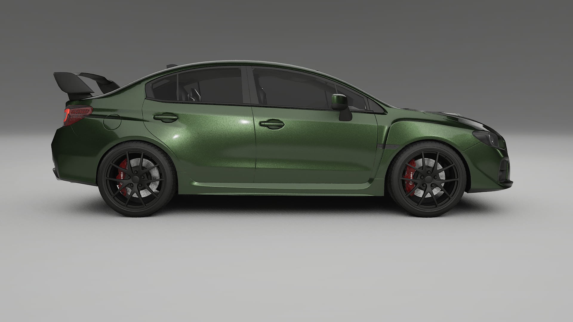 Subaru Impreza WRX Sti VA prefacelift pre LCI Film de Protecție pentru Vopsea TPU | LAGOON PPF cu Schimbare de Culoare – Kit 