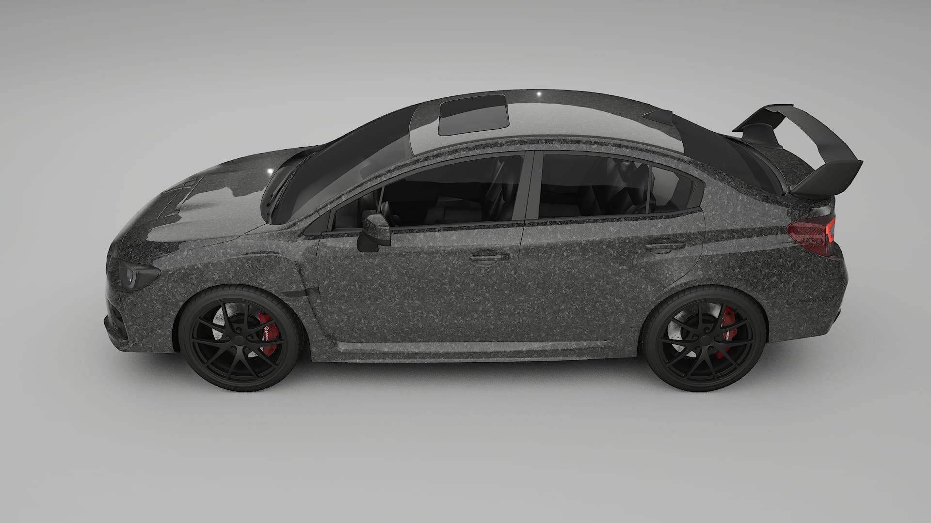 Subaru Impreza WRX Sti VA prefacelift pre LCI Film de Protecție pentru Vopsea TPU | FORGED S PPF cu Schimbare de Culoare – Ki