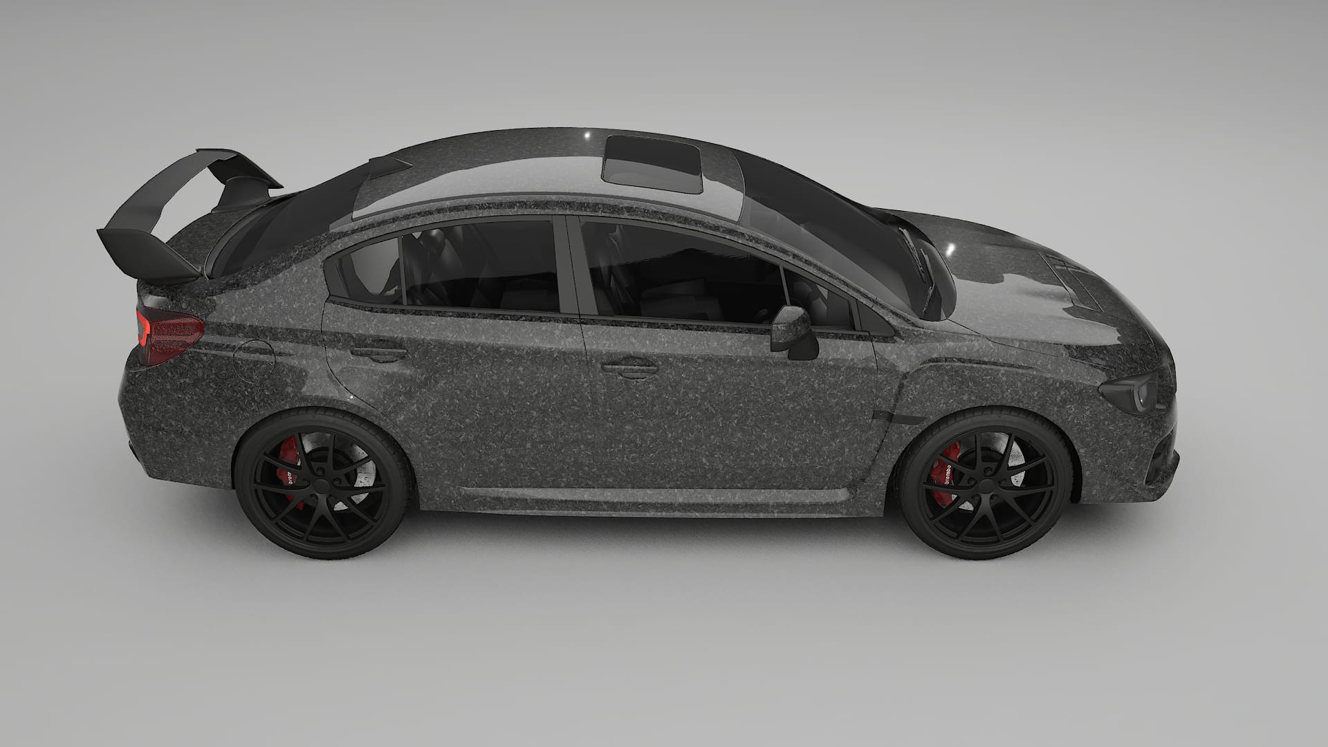 Subaru Impreza WRX Sti VA prefacelift pre LCI Film de Protecție pentru Vopsea TPU | FORGED S PPF cu Schimbare de Culoare – Ki