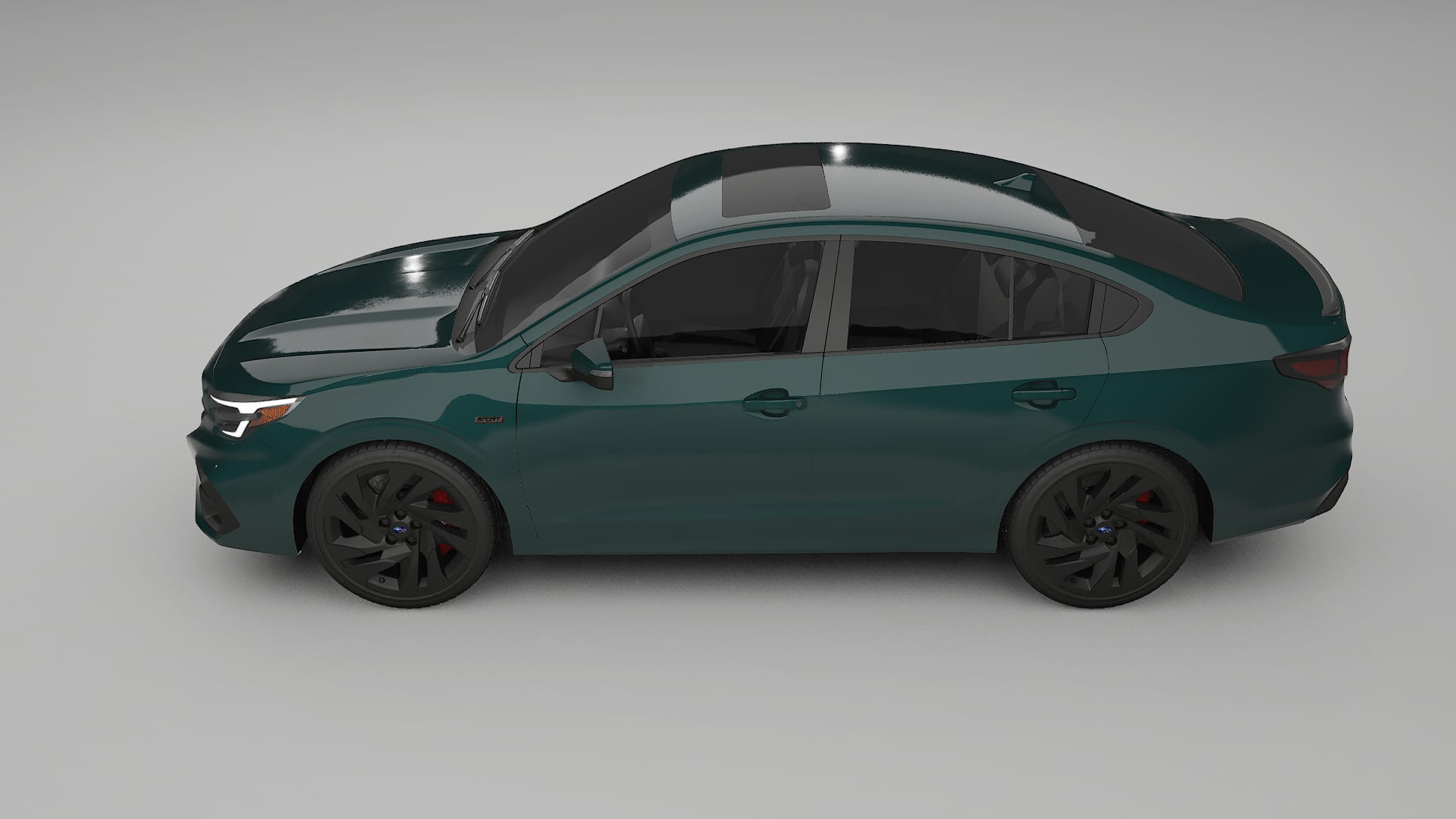 Subaru Legacy BW Film de Protecție pentru Vopsea TPU | INFERNO PPF cu Schimbare de Culoare – Kit Complet Predecupat