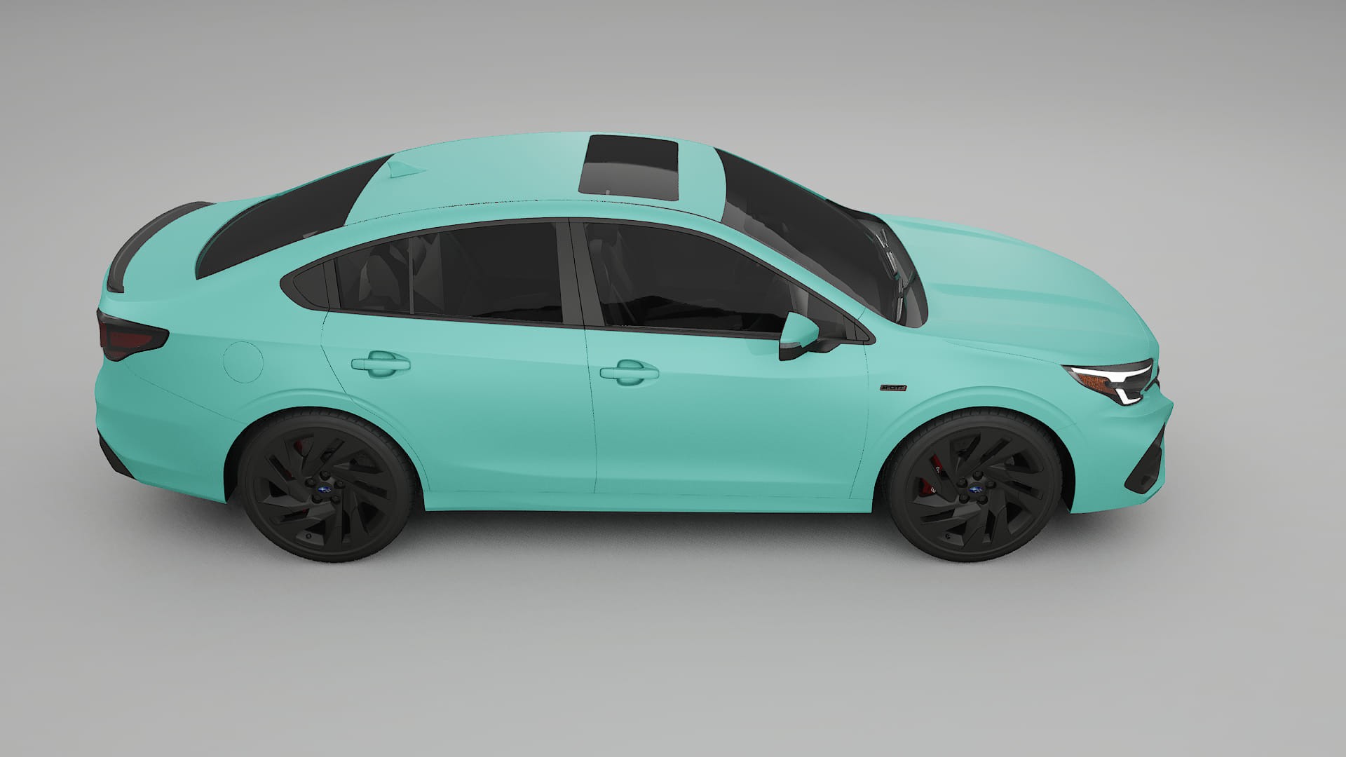 Subaru Legacy BW Film de Protecție pentru Vopsea TPU | FROST PPF cu Schimbare de Culoare – Kit Complet Predecupat