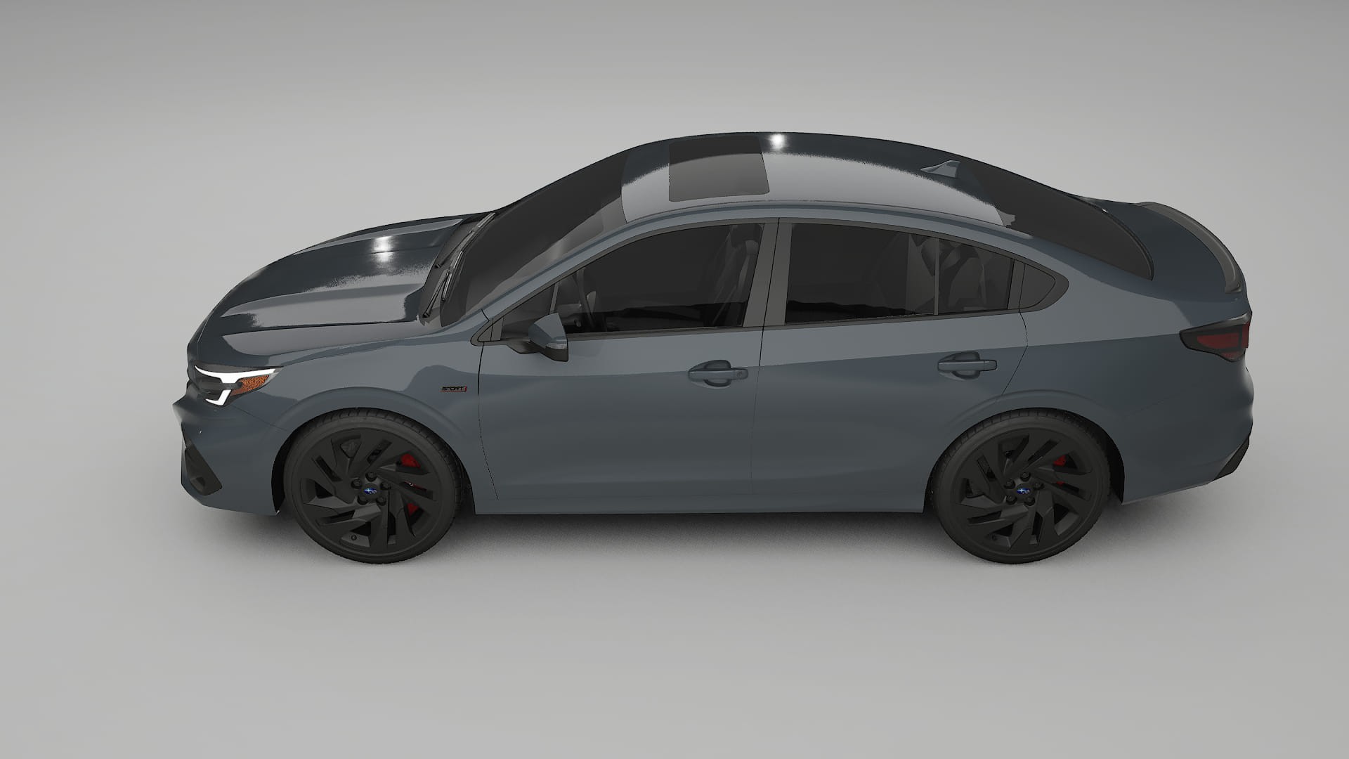 Subaru Legacy BW Film de Protecție pentru Vopsea TPU | GRANITE PPF cu Schimbare de Culoare – Kit Complet Predecupat