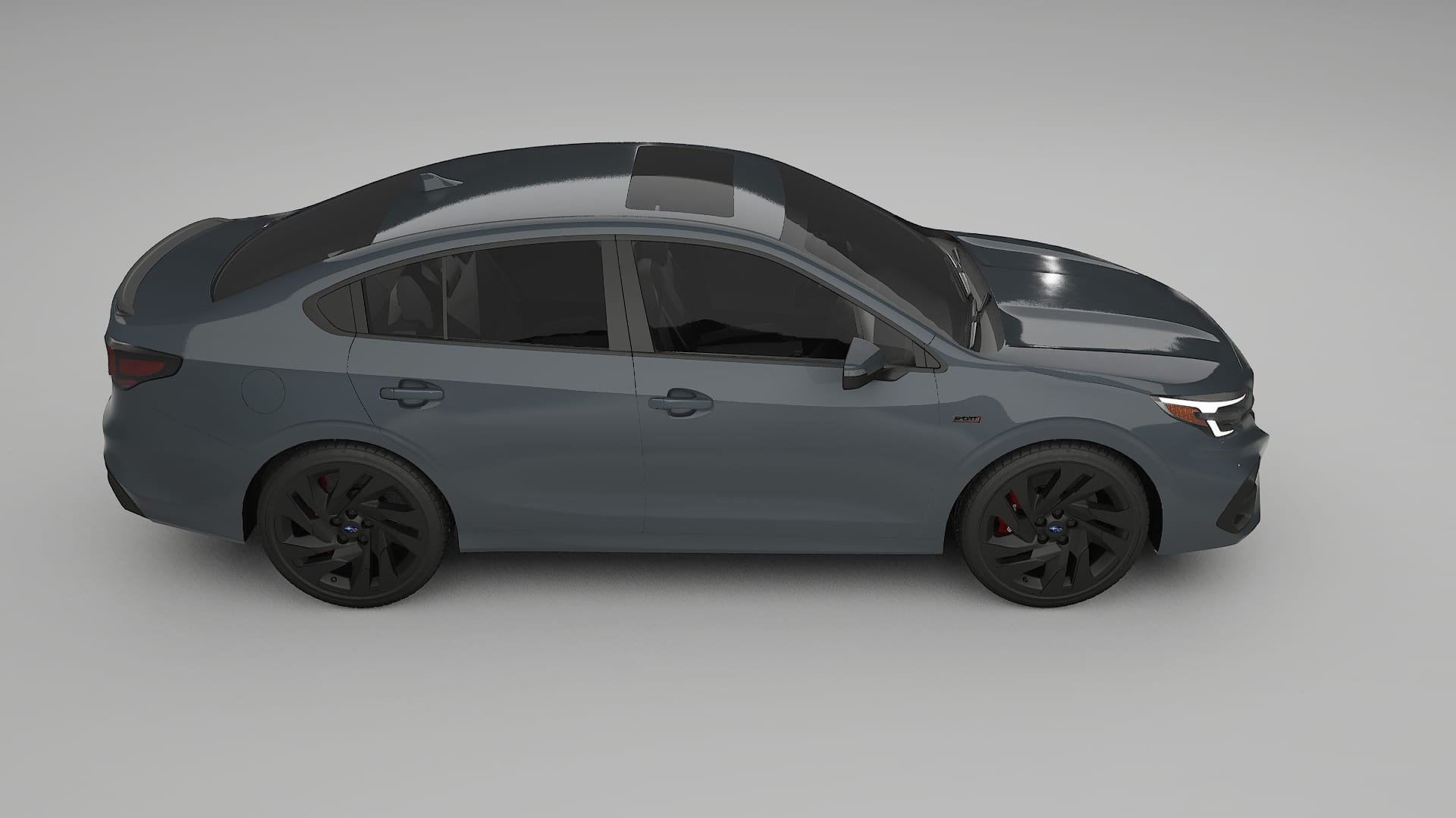 Subaru Legacy BW Film de Protecție pentru Vopsea TPU | GRANITE PPF cu Schimbare de Culoare – Kit Complet Predecupat