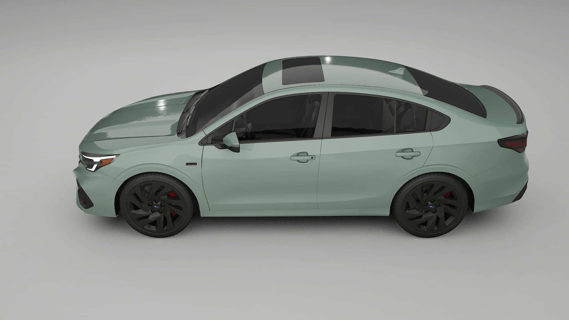 Subaru Legacy BW Film de Protecție pentru Vopsea TPU | CINDER PPF cu Schimbare de Culoare – Kit Complet Predecupat