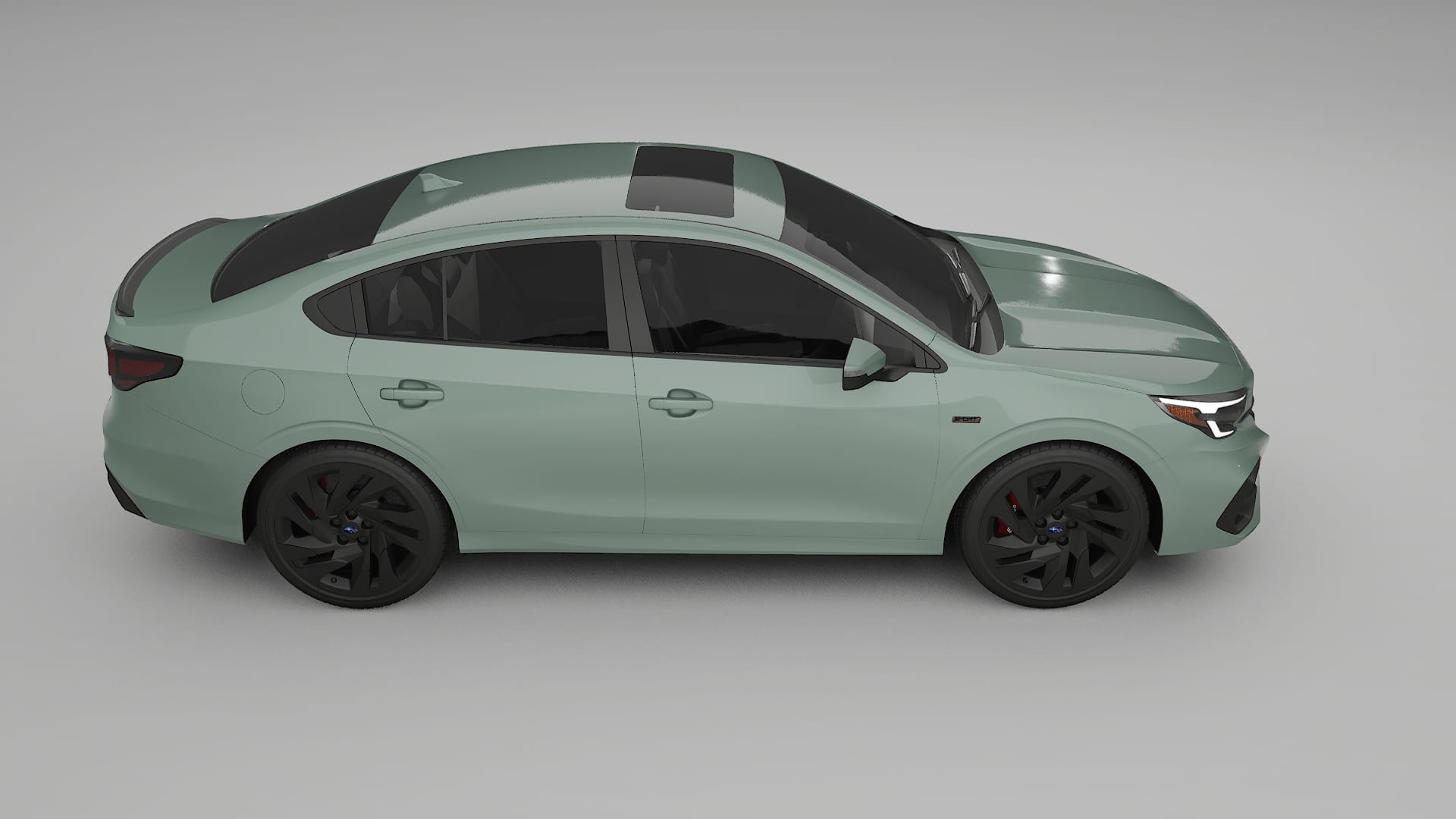 Subaru Legacy BW Film de Protecție pentru Vopsea TPU | CINDER PPF cu Schimbare de Culoare – Kit Complet Predecupat