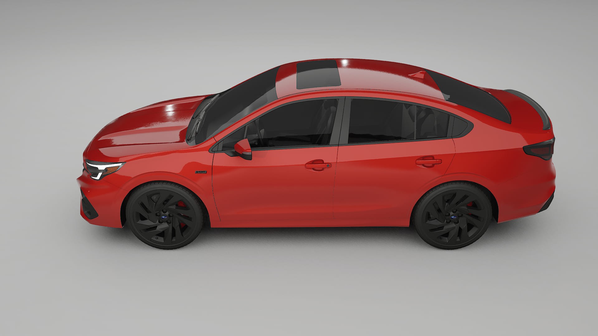 Subaru Legacy BW Film de Protecție pentru Vopsea TPU | BLAZE PPF cu Schimbare de Culoare – Kit Complet Predecupat