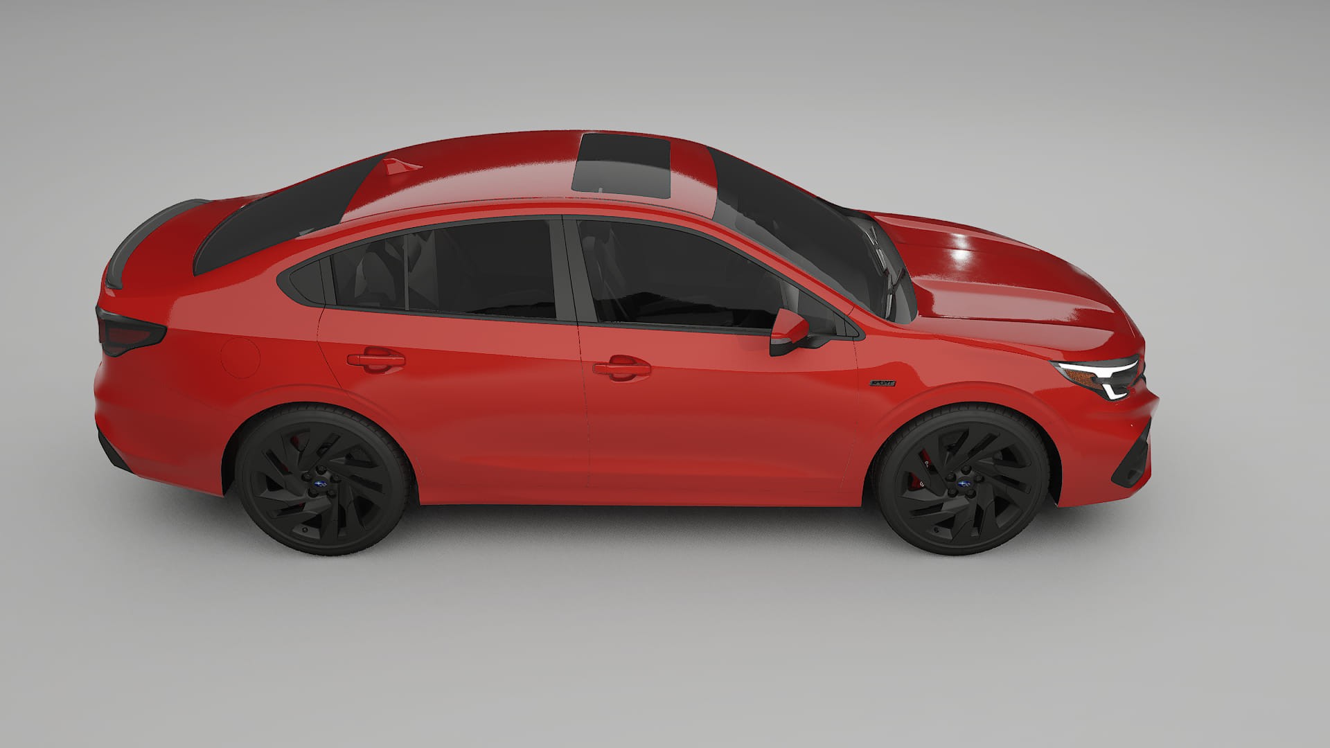 Subaru Legacy BW Film de Protecție pentru Vopsea TPU | BLAZE PPF cu Schimbare de Culoare – Kit Complet Predecupat