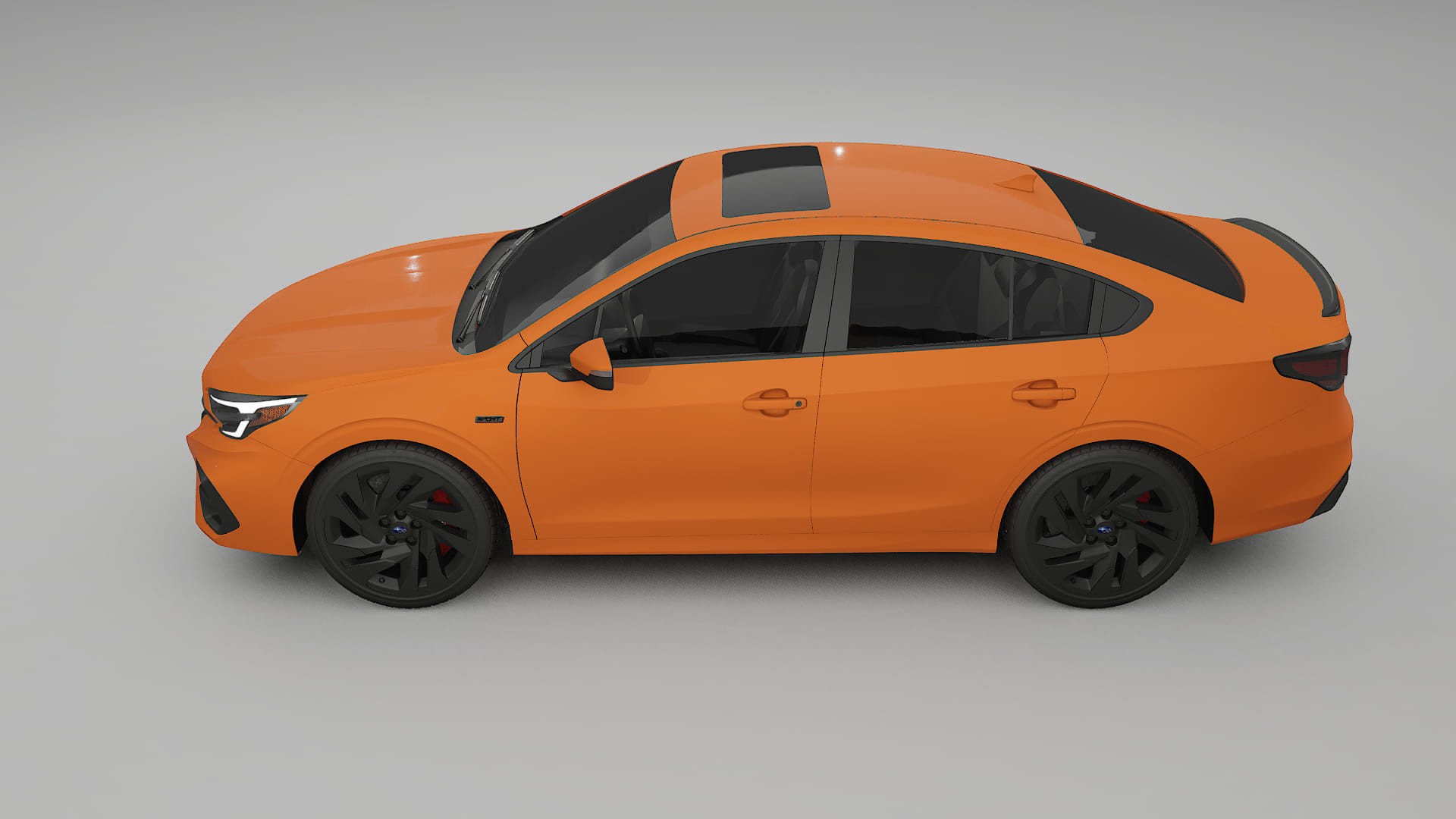 Subaru Legacy BW Film de Protecție pentru Vopsea TPU | ROCKET PPF cu Schimbare de Culoare – Kit Complet Predecupat