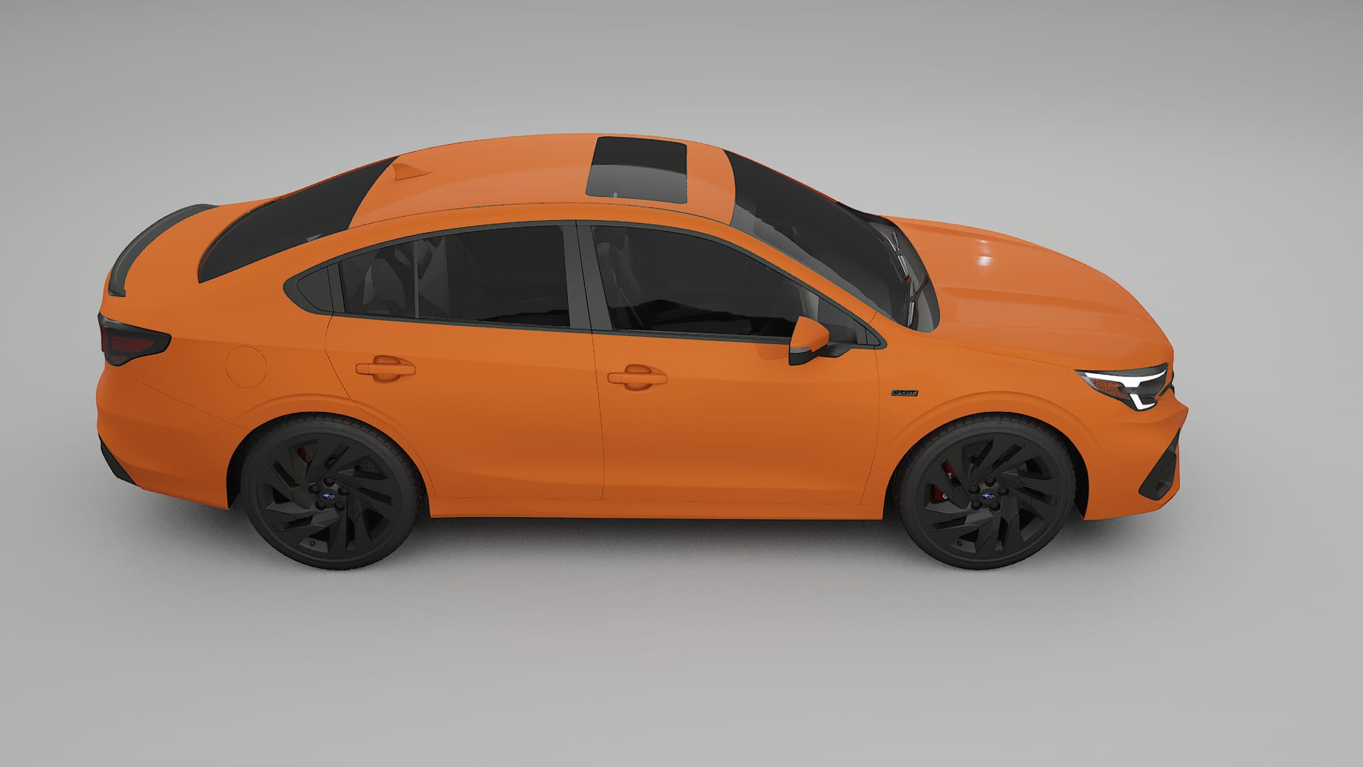 Subaru Legacy BW Film de Protecție pentru Vopsea TPU | ROCKET PPF cu Schimbare de Culoare – Kit Complet Predecupat