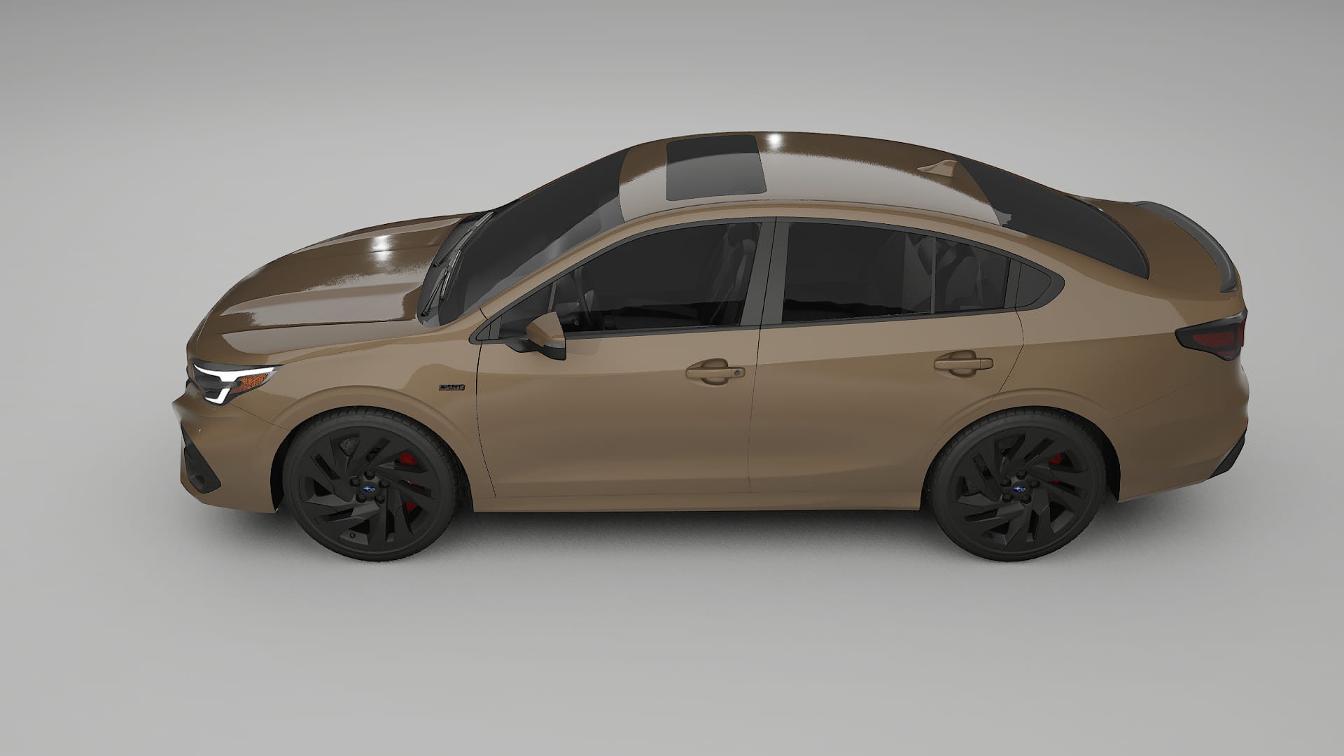 Subaru Legacy BW Film de Protecție pentru Vopsea TPU | SAHARA PPF cu Schimbare de Culoare – Kit Complet Predecupat