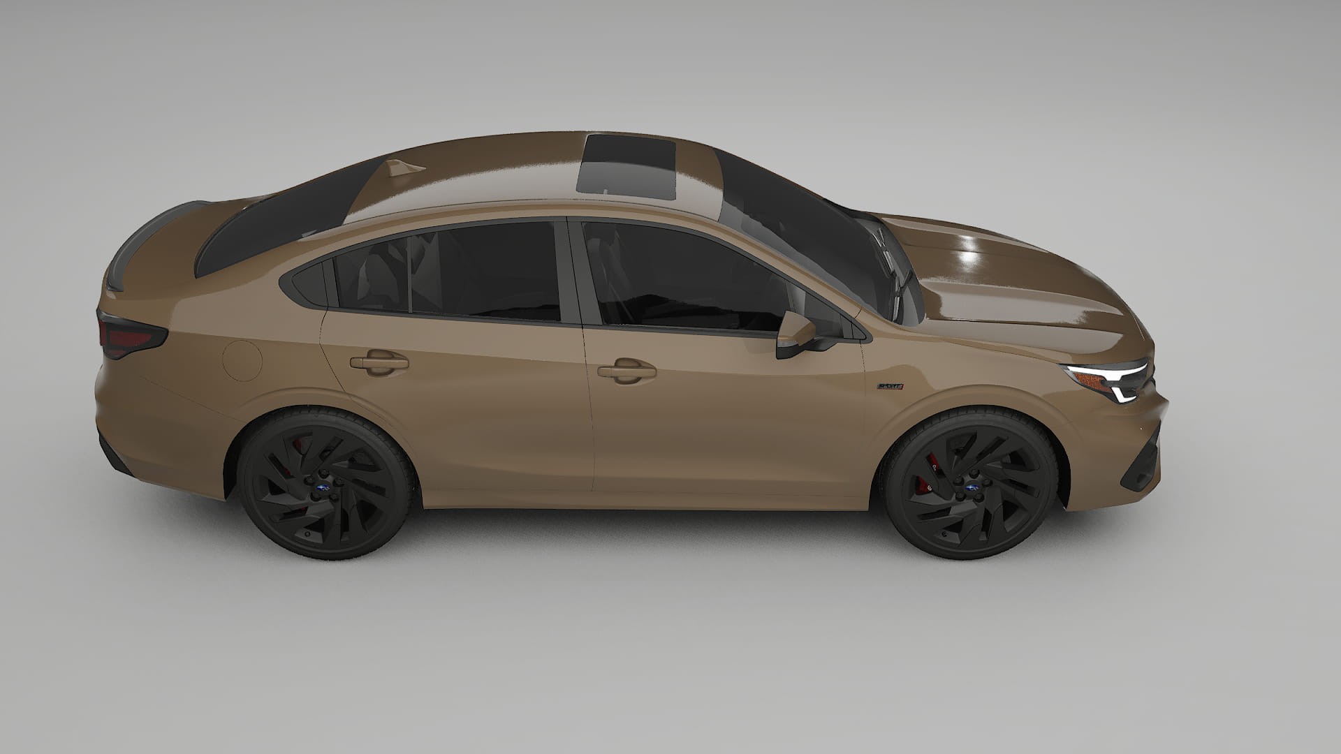 Subaru Legacy BW Film de Protecție pentru Vopsea TPU | SAHARA PPF cu Schimbare de Culoare – Kit Complet Predecupat