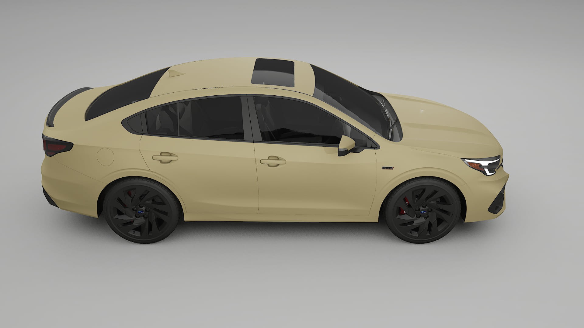 Subaru Legacy BW Film de Protecție pentru Vopsea TPU | SAND PPF cu Schimbare de Culoare – Kit Complet Predecupat