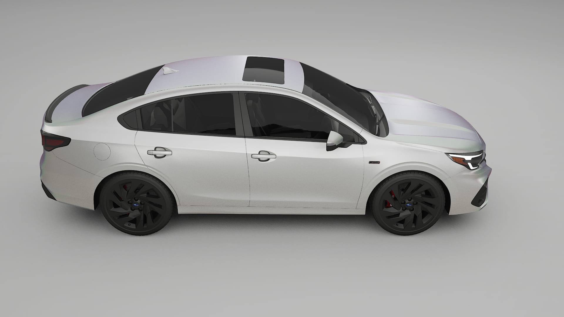 Subaru Legacy BW Film de Protecție pentru Vopsea TPU | NEBULA PPF cu Schimbare de Culoare – Kit Complet Predecupat