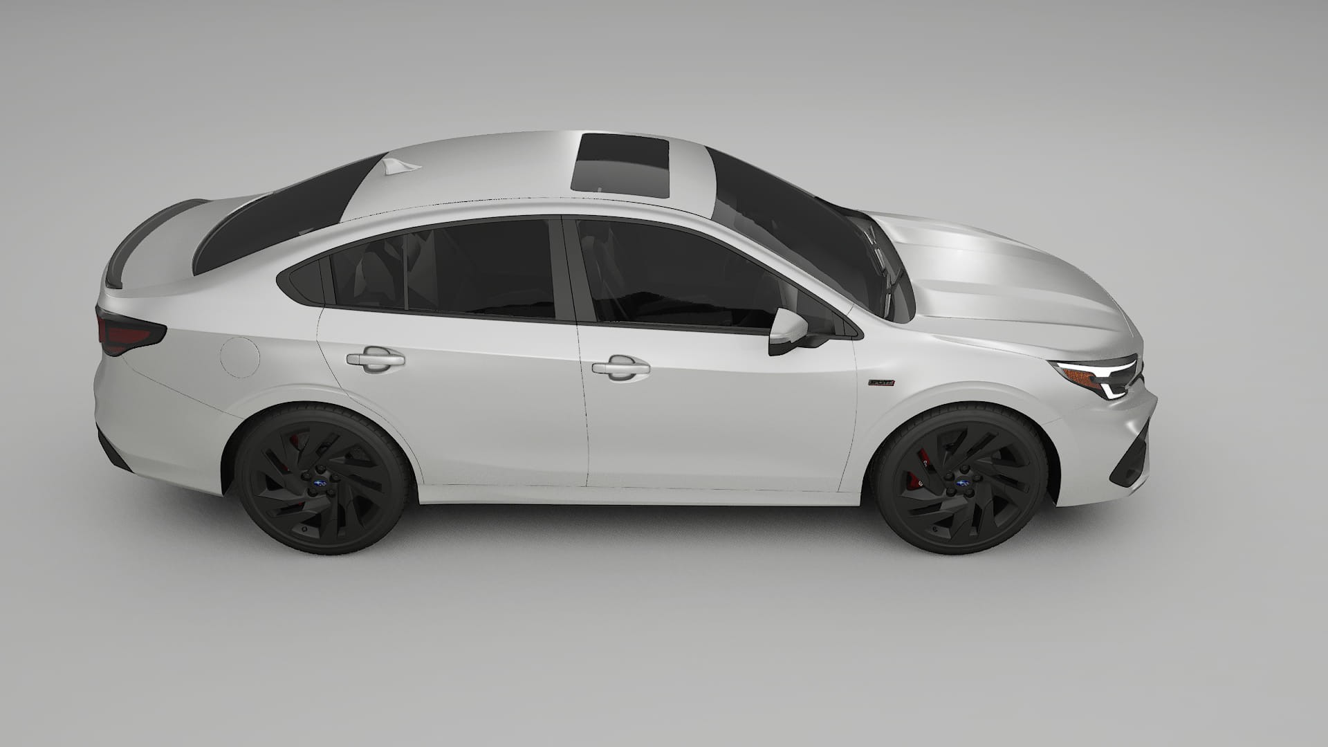 Subaru Legacy BW Film de Protecție pentru Vopsea TPU | OPAL PPF cu Schimbare de Culoare – Kit Complet Predecupat