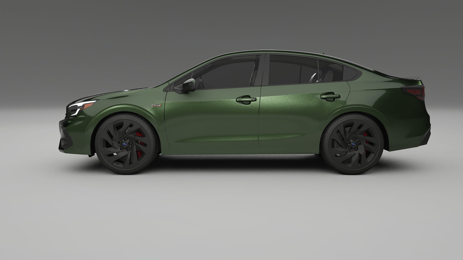 Subaru Legacy BW Film de Protecție pentru Vopsea TPU | LAGOON PPF cu Schimbare de Culoare – Kit Complet Predecupat