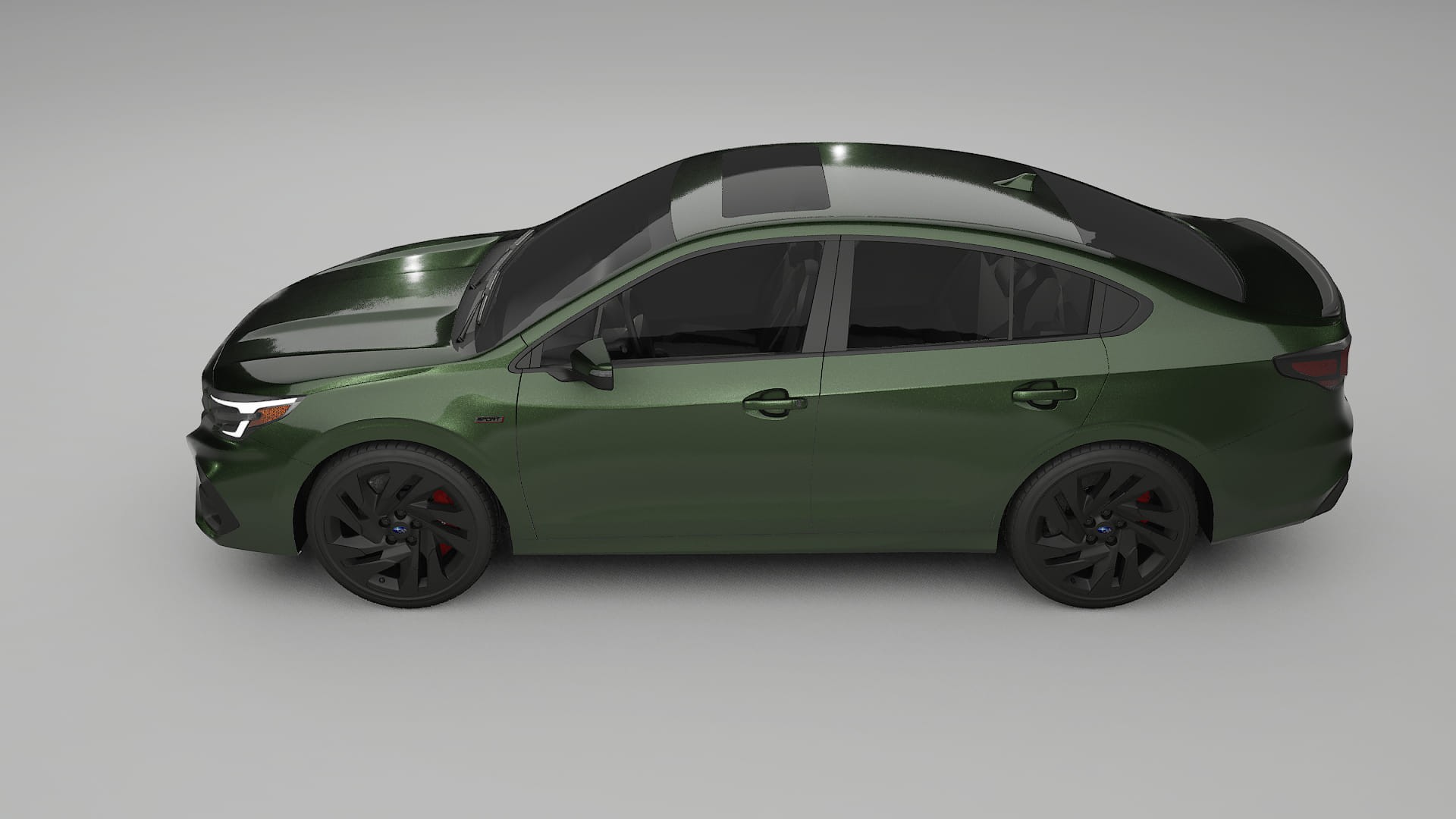 Subaru Legacy BW Film de Protecție pentru Vopsea TPU | LAGOON PPF cu Schimbare de Culoare – Kit Complet Predecupat