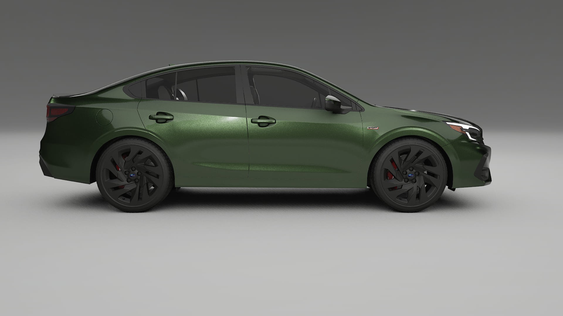 Subaru Legacy BW Film de Protecție pentru Vopsea TPU | LAGOON PPF cu Schimbare de Culoare – Kit Complet Predecupat