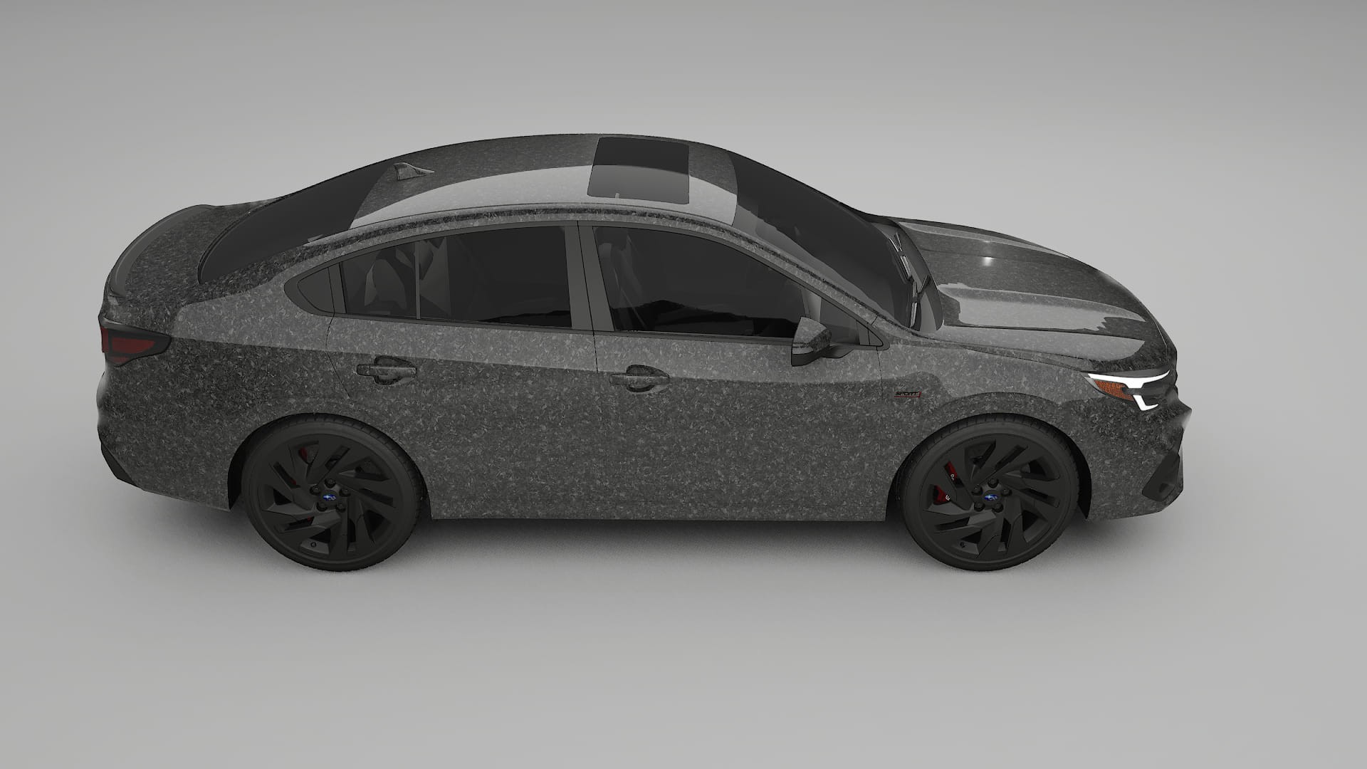 Subaru Legacy BW Film de Protecție pentru Vopsea TPU | FORGED S PPF cu Schimbare de Culoare – Kit Complet Predecupat