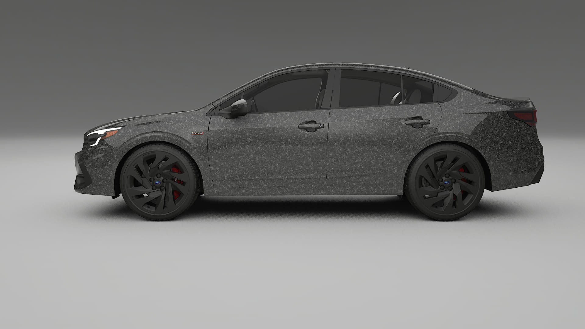 Subaru Legacy BW Film de Protecție pentru Vopsea TPU | FORGED S PPF cu Schimbare de Culoare – Kit Complet Predecupat