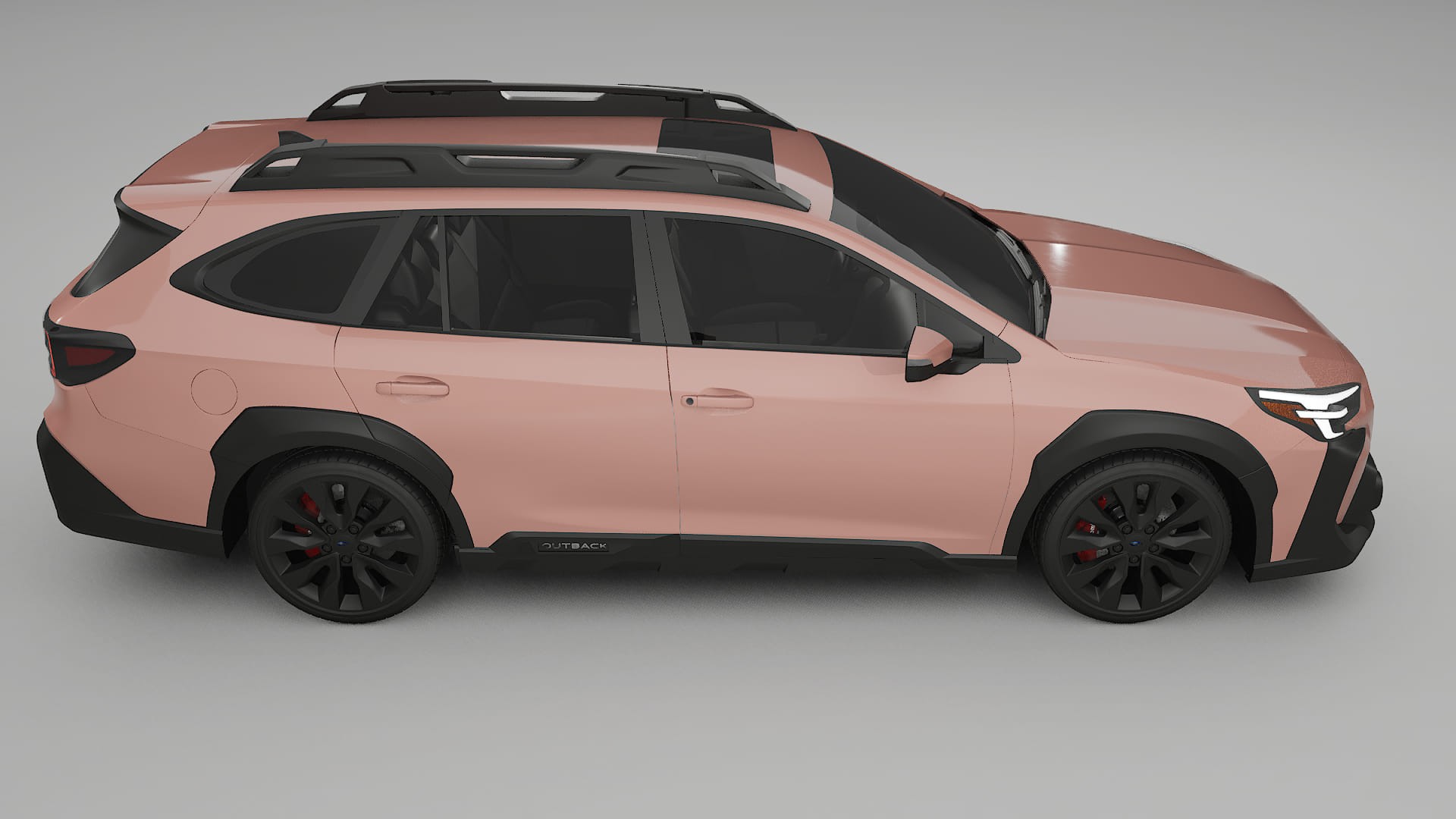 Subaru Outback VI BS facelift LCI Film de Protecție pentru Vopsea TPU | BLUSH PPF cu Schimbare de Culoare – Kit Complet Prede