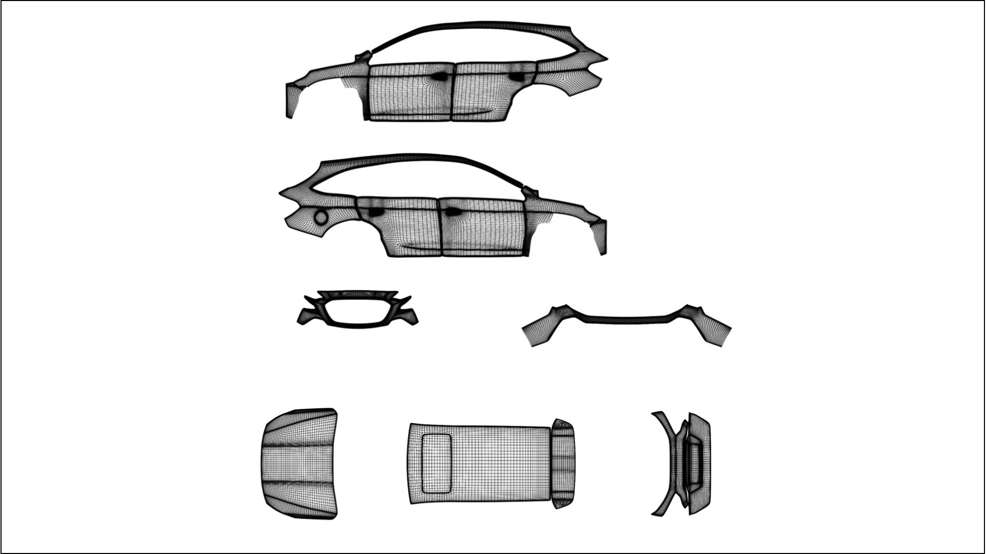 Subaru Outback VI BS facelift LCI Film de Protecție pentru Vopsea TPU | SAHARA PPF cu Schimbare de Culoare – Kit Complet Pred 2