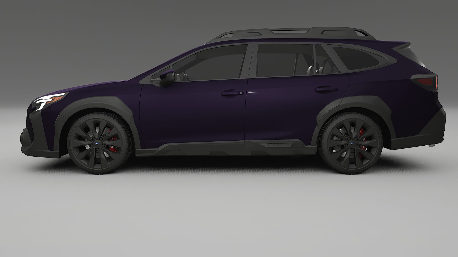 Subaru Outback VI BS facelift LCI Film de Protecție pentru Vopsea TPU | VIOLET PPF cu Schimbare de Culoare – Kit Complet Pred