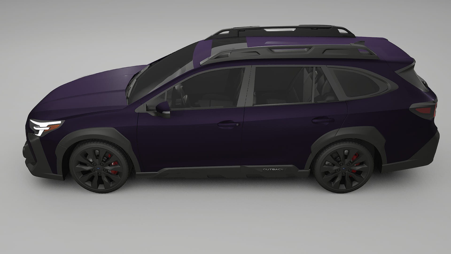Subaru Outback VI BS facelift LCI Film de Protecție pentru Vopsea TPU | VIOLET PPF cu Schimbare de Culoare – Kit Complet Pred