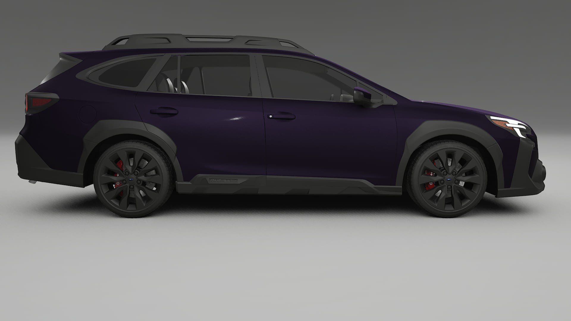 Subaru Outback VI BS facelift LCI Film de Protecție pentru Vopsea TPU | VIOLET PPF cu Schimbare de Culoare – Kit Complet Pred
