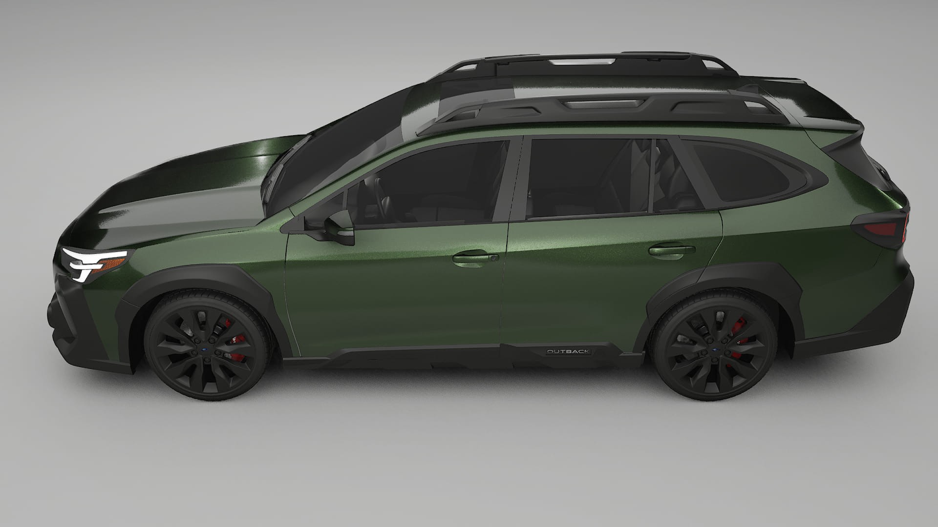 Subaru Outback VI BS facelift LCI Film de Protecție pentru Vopsea TPU | LAGOON PPF cu Schimbare de Culoare – Kit Complet Pred