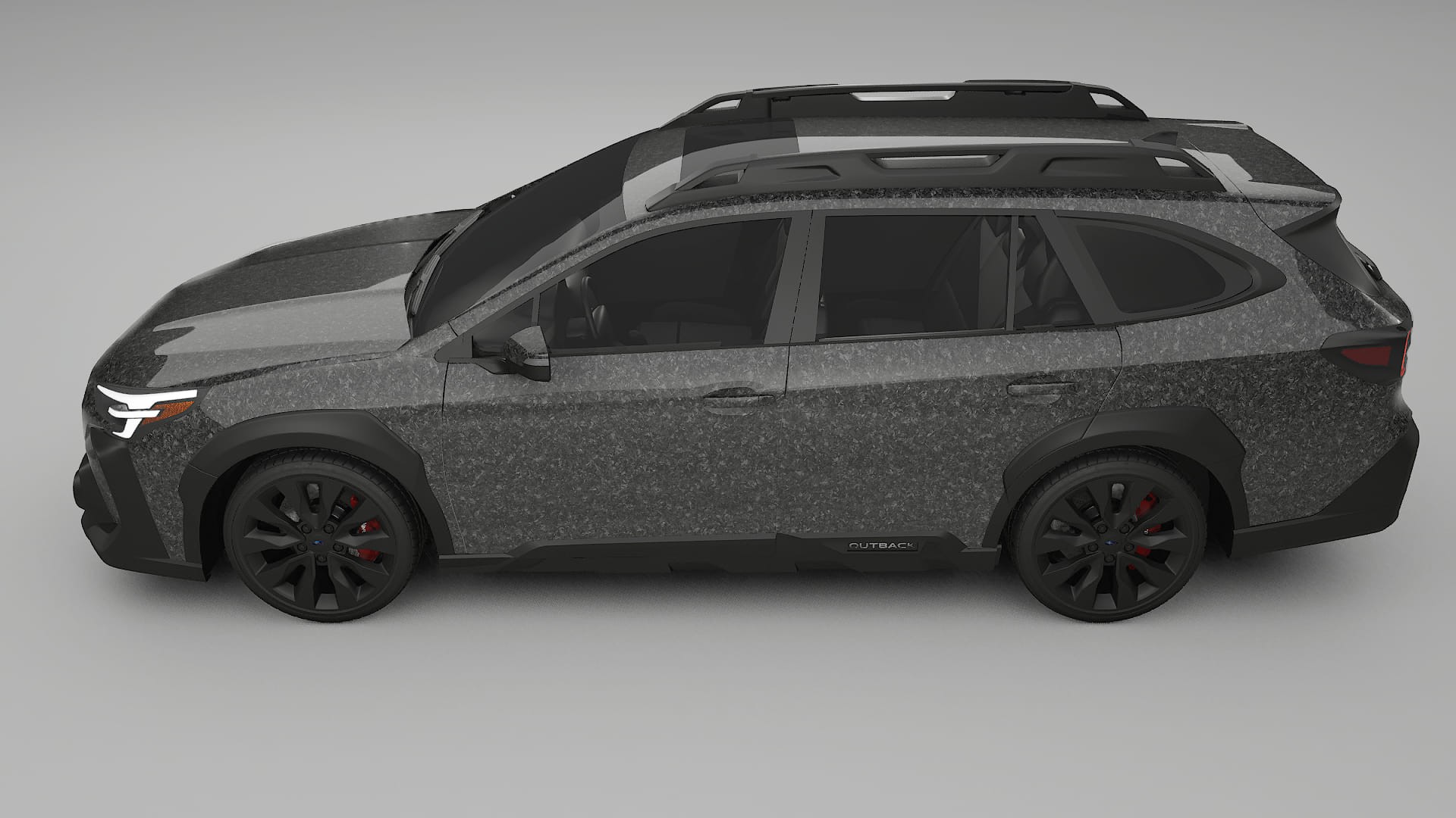 Subaru Outback VI BS facelift LCI Film de Protecție pentru Vopsea TPU | FORGED S PPF cu Schimbare de Culoare – Kit Complet Pr