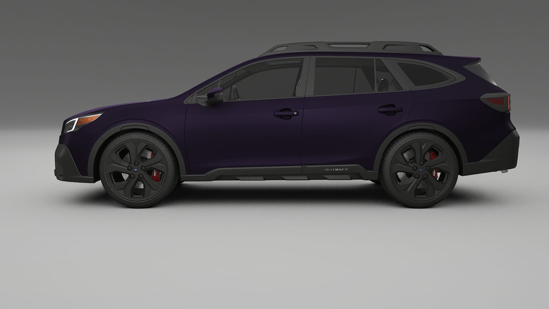 Subaru Outback VI BS prefacelift pre LCI Film de Protecție pentru Vopsea TPU | VIOLET PPF cu Schimbare de Culoare – Kit Compl