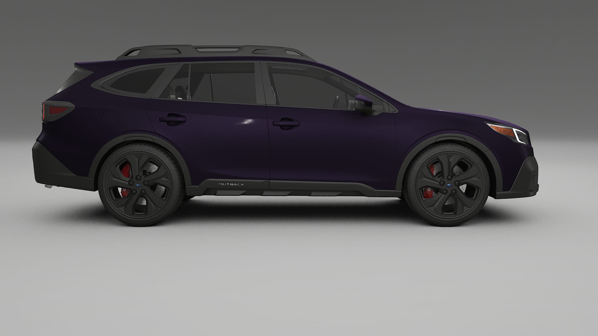 Subaru Outback VI BS prefacelift pre LCI Film de Protecție pentru Vopsea TPU | VIOLET PPF cu Schimbare de Culoare – Kit Compl