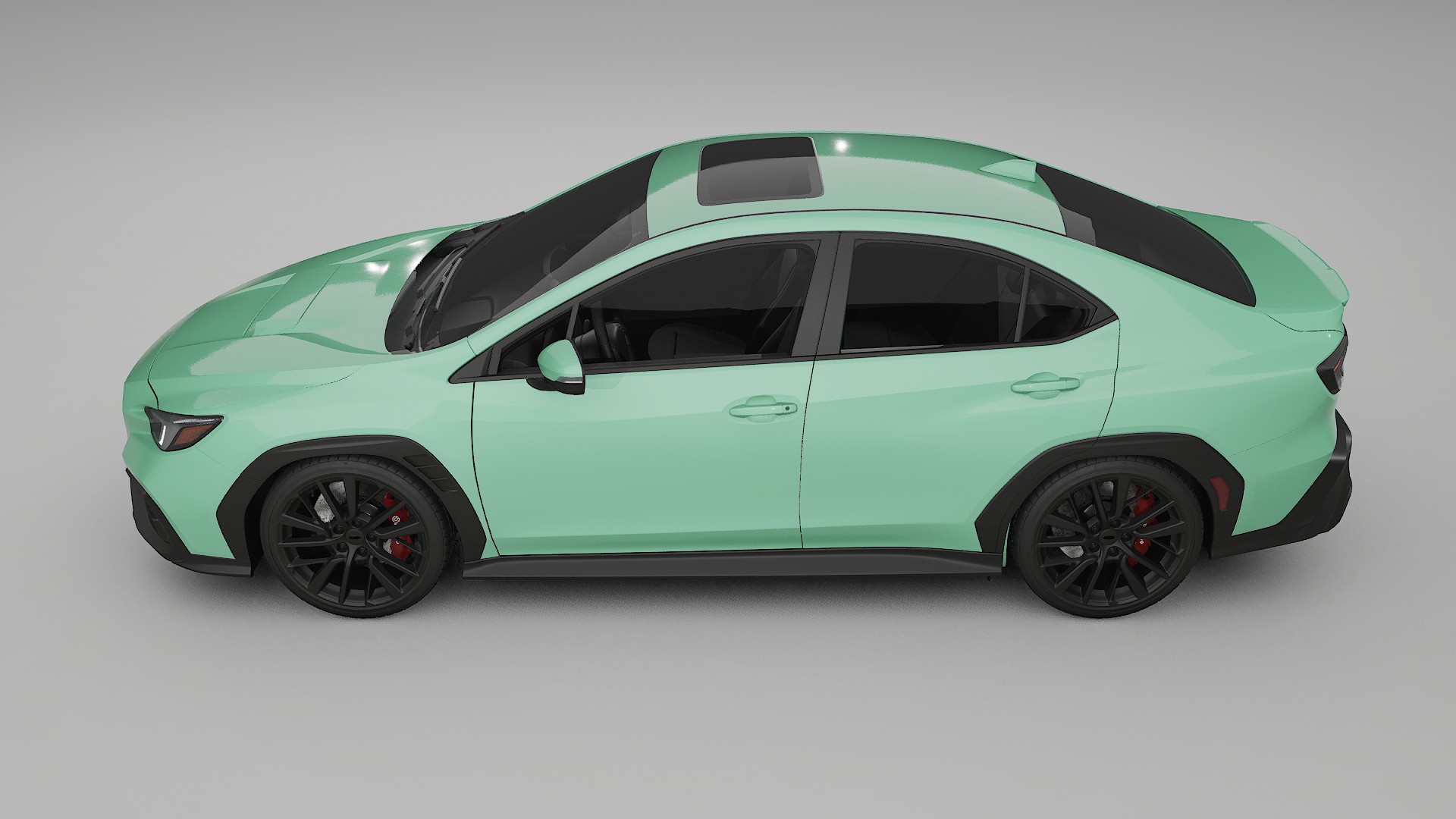 Subaru WRX VB Film de Protecție pentru Vopsea TPU | DUSTY PPF cu Schimbare de Culoare – Kit Complet Predecupat