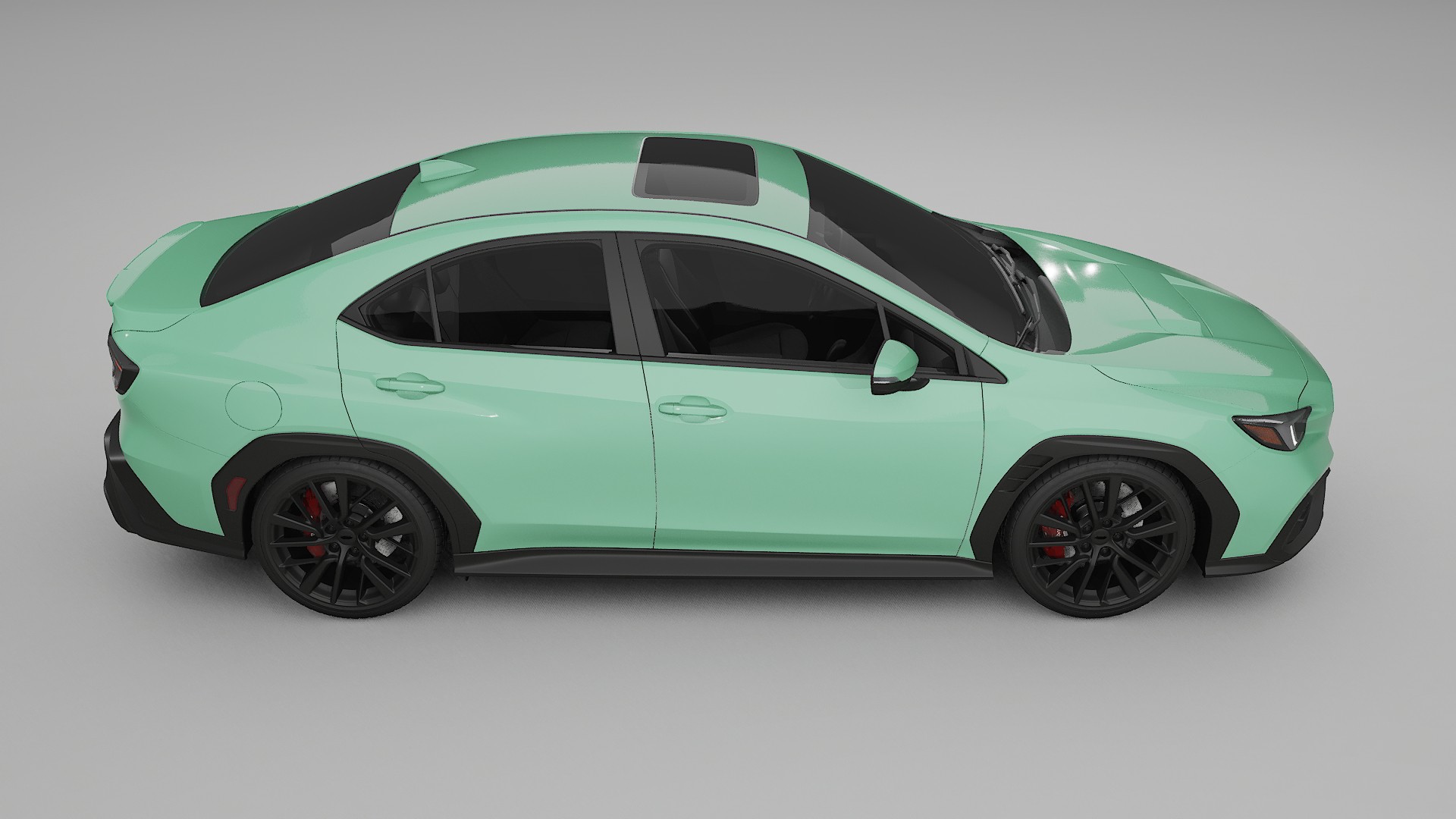 Subaru WRX VB Film de Protecție pentru Vopsea TPU | DUSTY PPF cu Schimbare de Culoare – Kit Complet Predecupat