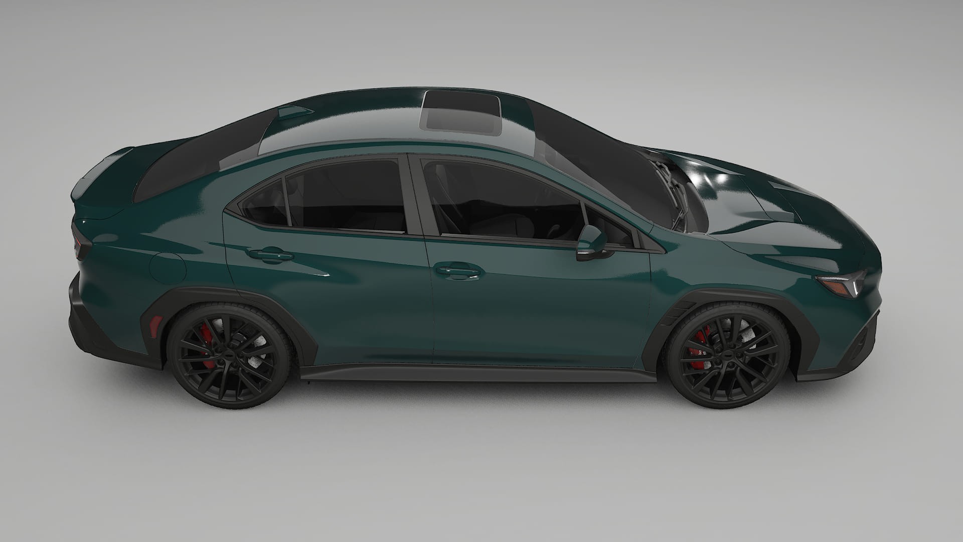 Subaru WRX VB Film de Protecție pentru Vopsea TPU | INFERNO PPF cu Schimbare de Culoare – Kit Complet Predecupat