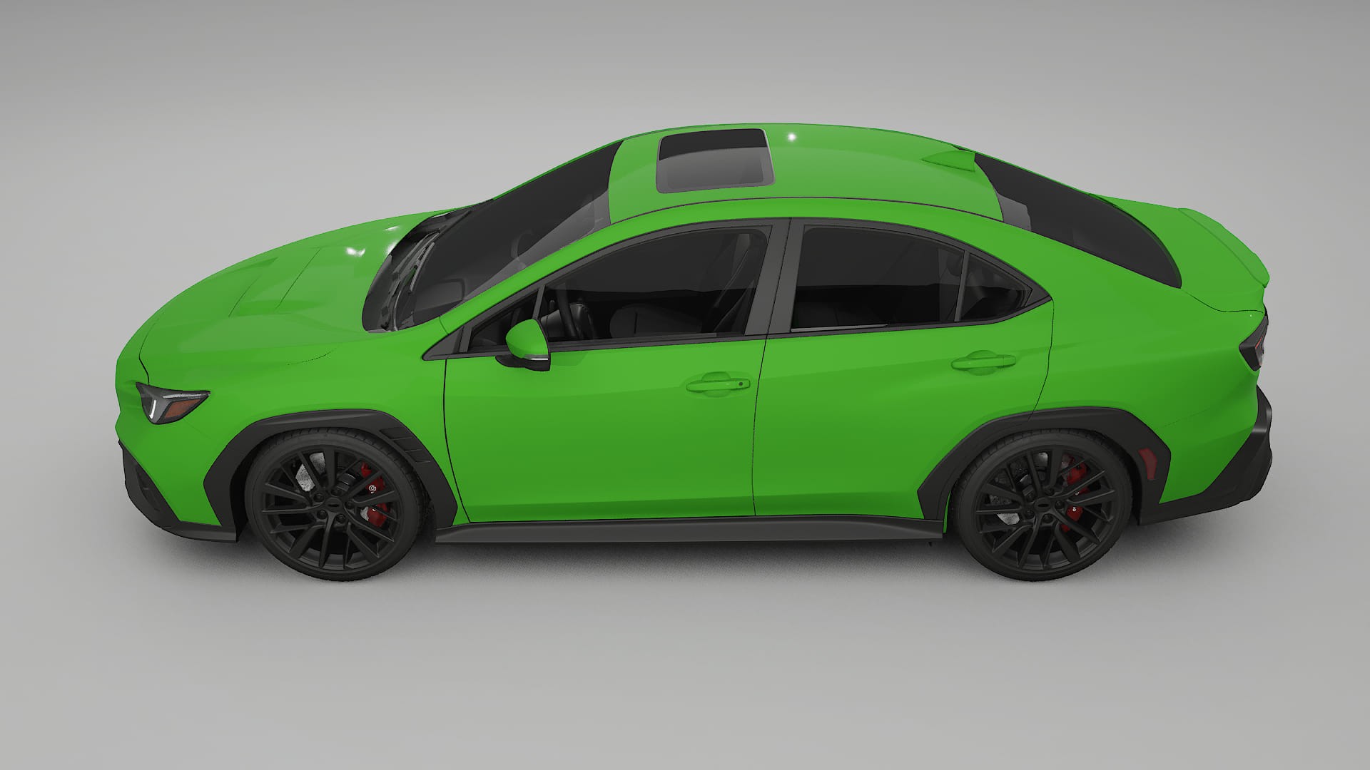 Subaru WRX VB Film de Protecție pentru Vopsea TPU | VENOM PPF cu Schimbare de Culoare – Kit Complet Predecupat