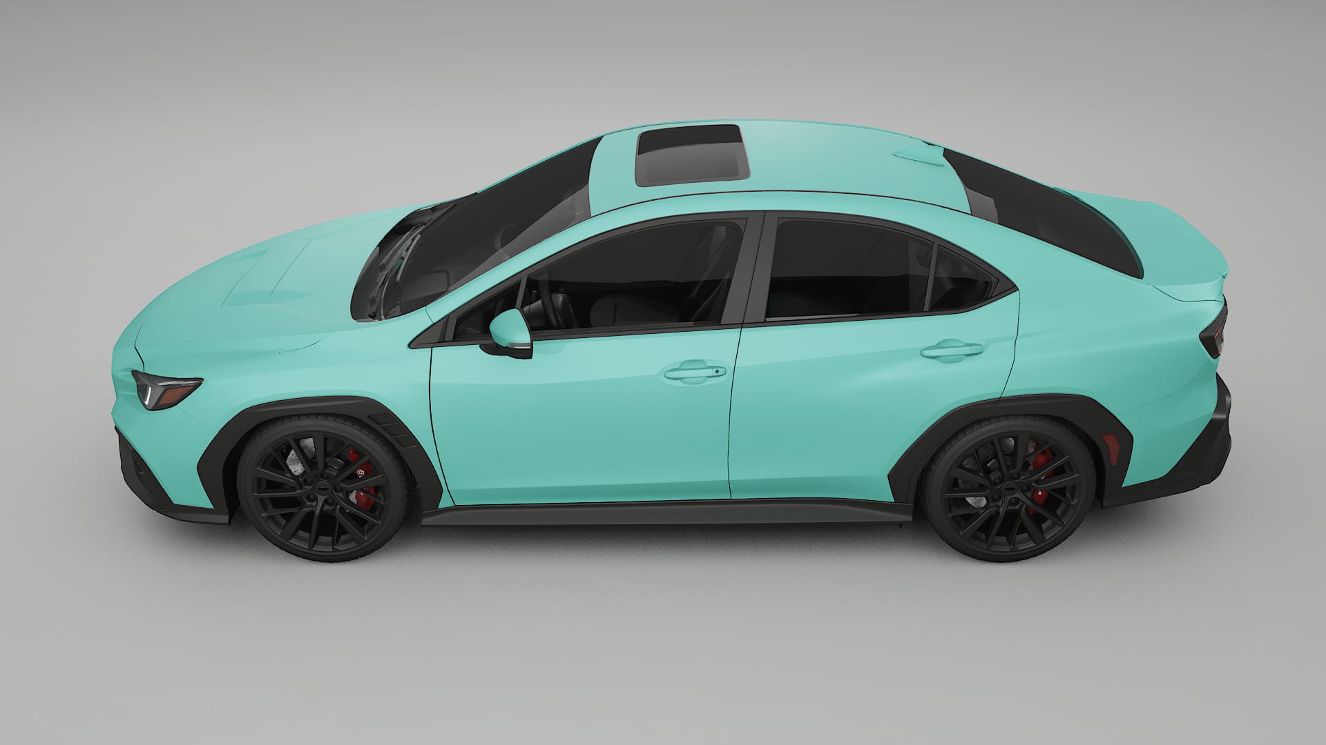 Subaru WRX VB Film de Protecție pentru Vopsea TPU | FROST PPF cu Schimbare de Culoare – Kit Complet Predecupat