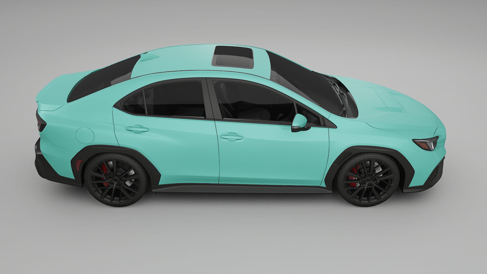 Subaru WRX VB Film de Protecție pentru Vopsea TPU | FROST PPF cu Schimbare de Culoare – Kit Complet Predecupat